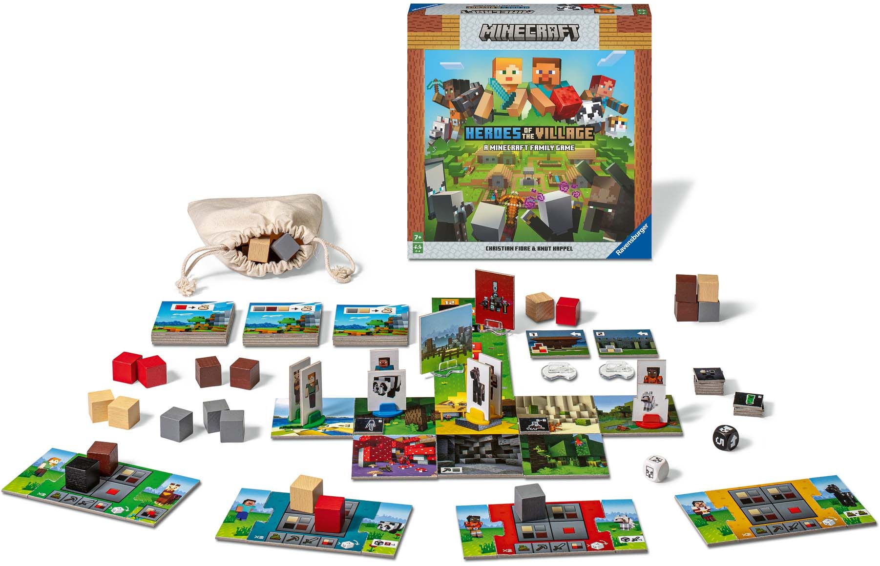 Ravensburger Spiel »Minecraft Heroes of the Village«, Made in Europe