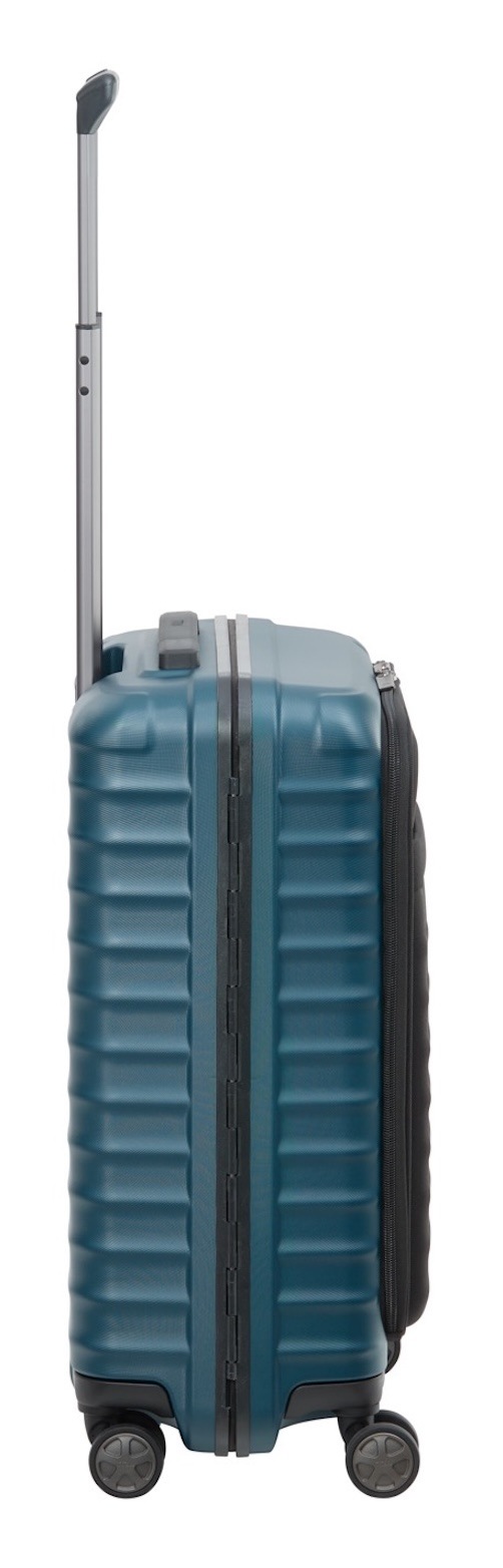 TITAN® Hartschalen-Trolley »LITRON Frame mit Vortasche, Safeplus-Verschluss«, 4 Rollen, Hartschalen-Koffer Made in Germany mit 10 Jahren Herstellergarantie