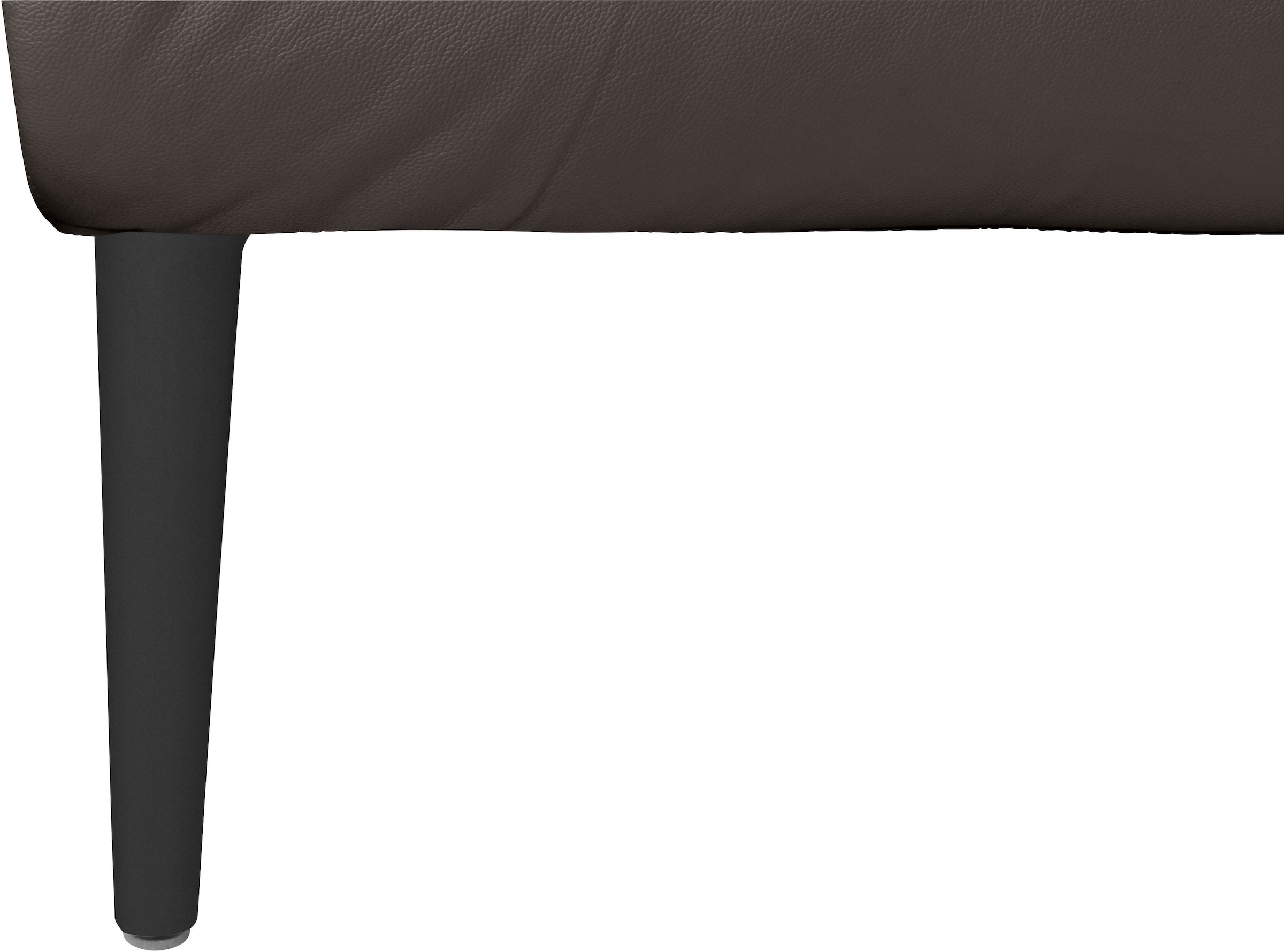 W.SCHILLIG Hocker »enjoy&MORE«, Füße schwarz pulverbeschichtet, Breite 106 cm