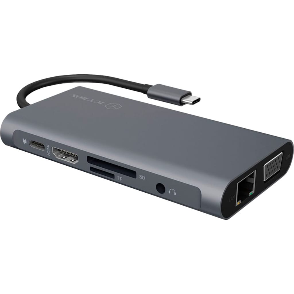 ICY BOX Laptop-Dockingstation »ICY BOX USB Type-C Dockingstation mit zwei Videoschnitten«