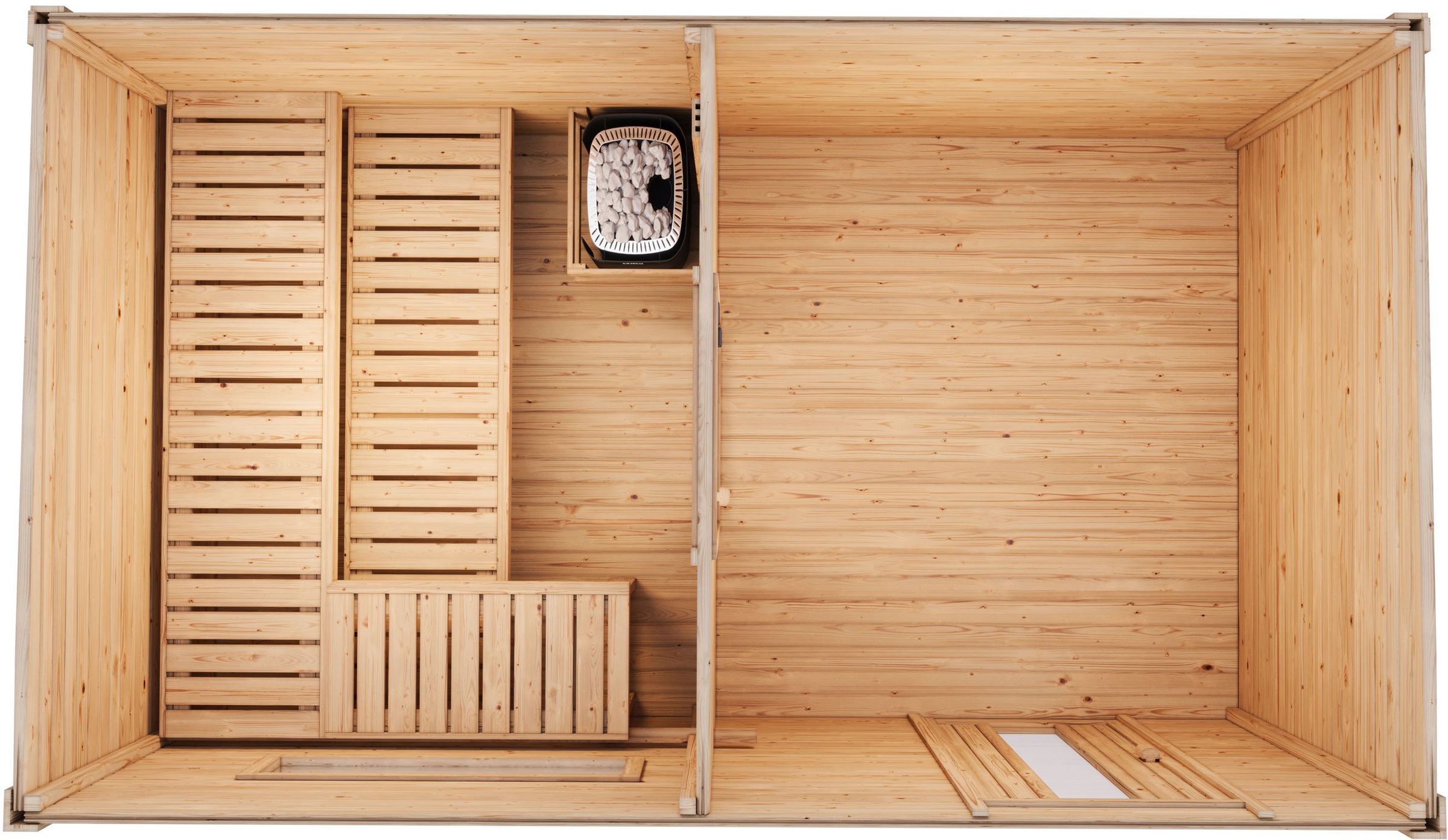 Karibu Saunahaus »Talo 6« Set,  verschiedene Varianten