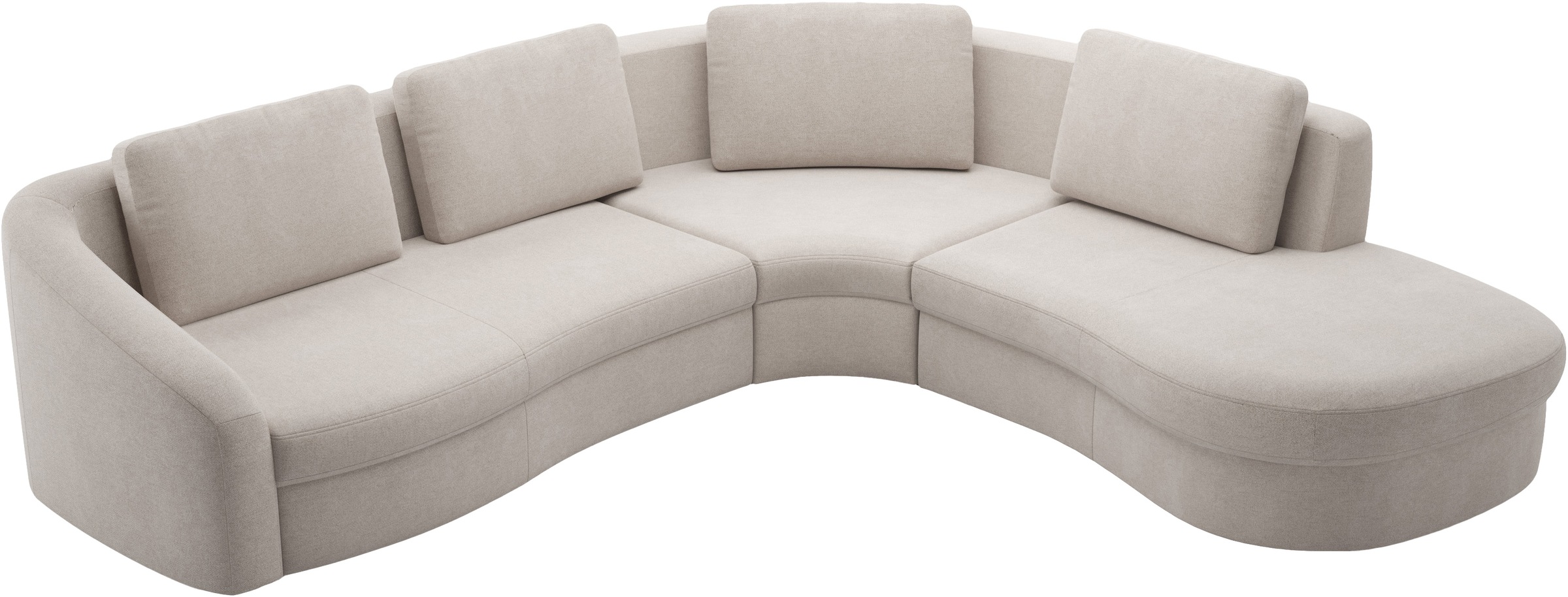 sit&more Ecksofa »Jazz L-Form«, In weiteren Größen erhältlich