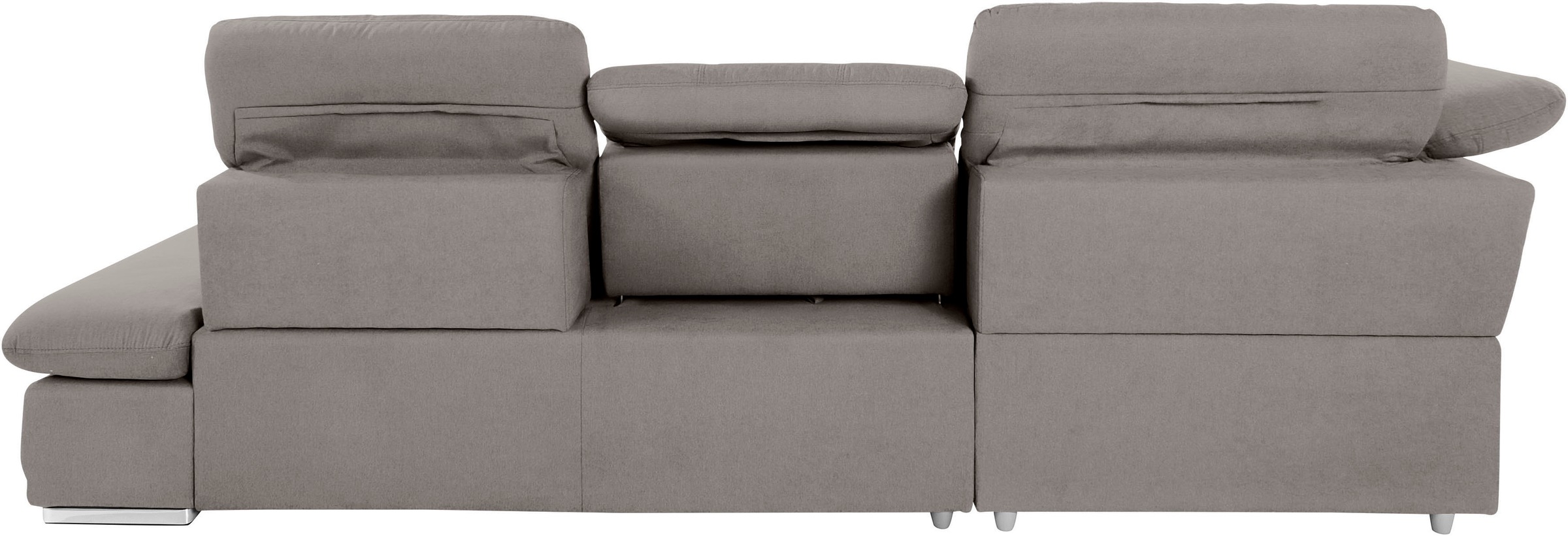 COTTA Ecksofa »Holiday L-Form mit Sitztiefen-, Armteil- und Kopfteilverstellung«, wahlweise mit Bettfunktion & Bettkasten