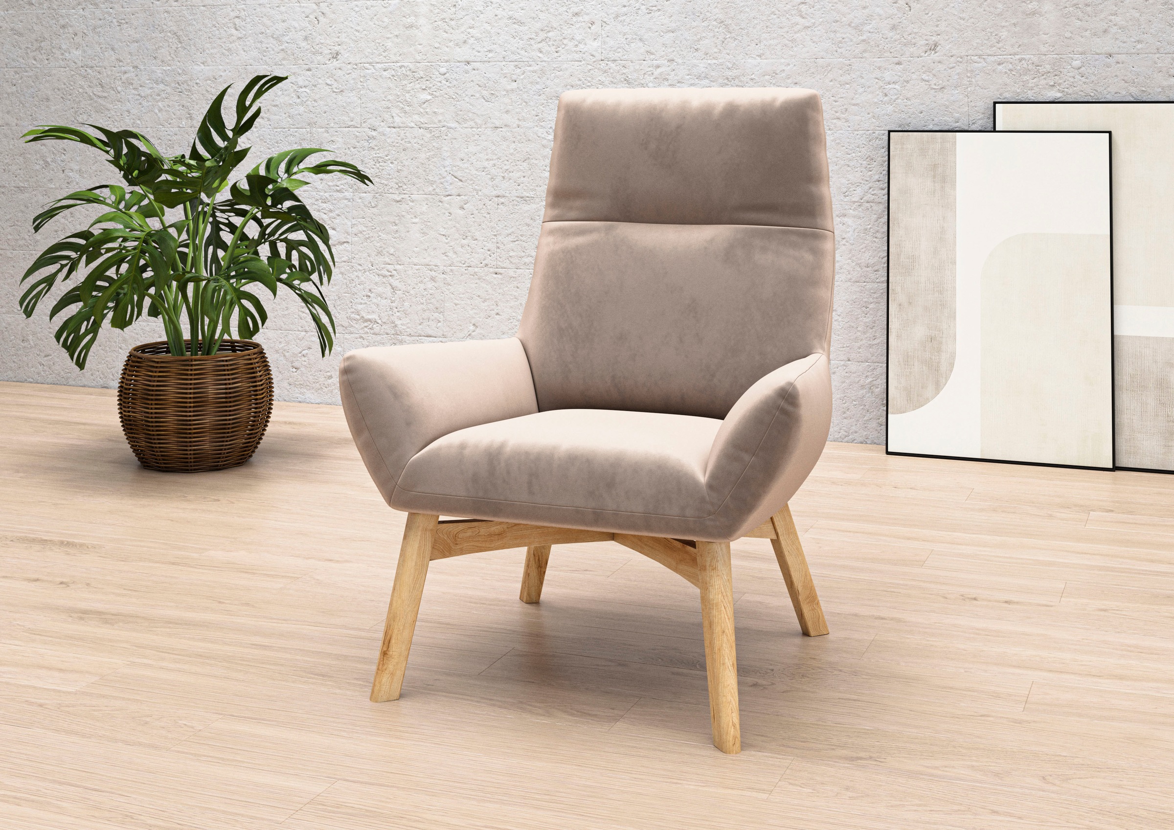 Places of Style Sessel "Basic Relaxsessel", Extra hohe Rückenlehne günstig online kaufen