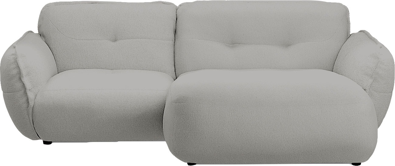 BETYPE Ecksofa »Be Fluffy«, Softes Sitzgefühl, moderne Kedernaht, hochwertiger Bezug