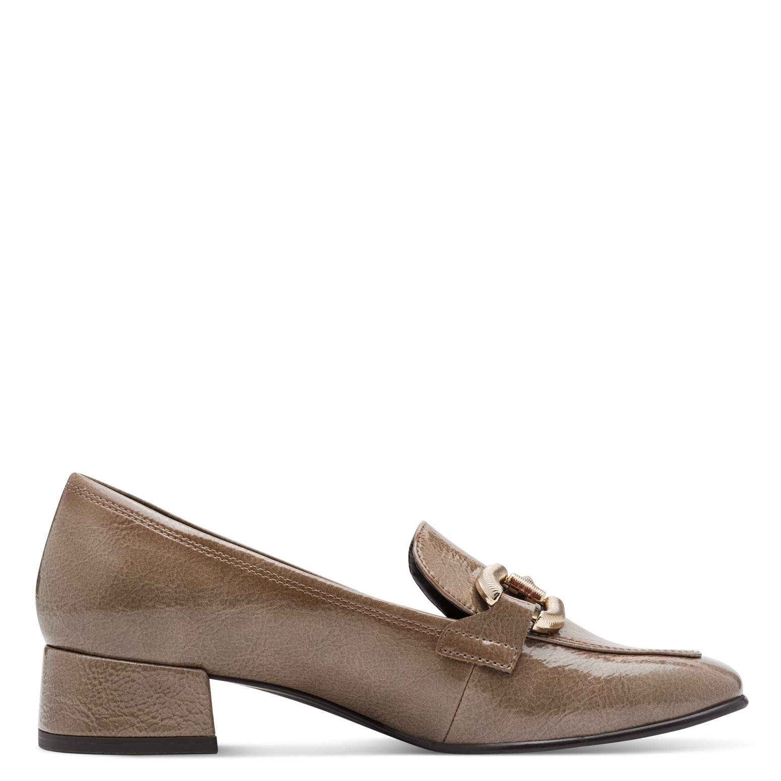 Tamaris Slipper, Blockabsatz, Pumps, Businessschuh mit modischer Zierspange