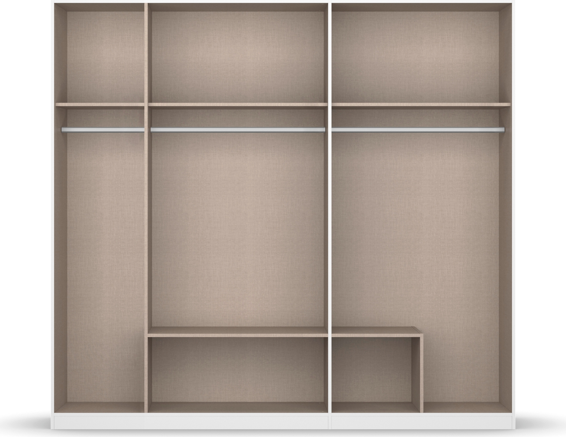 rauch Drehtürenschrank »Kleiderschrank Schrank Garderobe Schlafzimmerschrank DAVOA«, mit farblich abgesetzten Schubkästen in Eiche Artisan MADE IN GERMANY