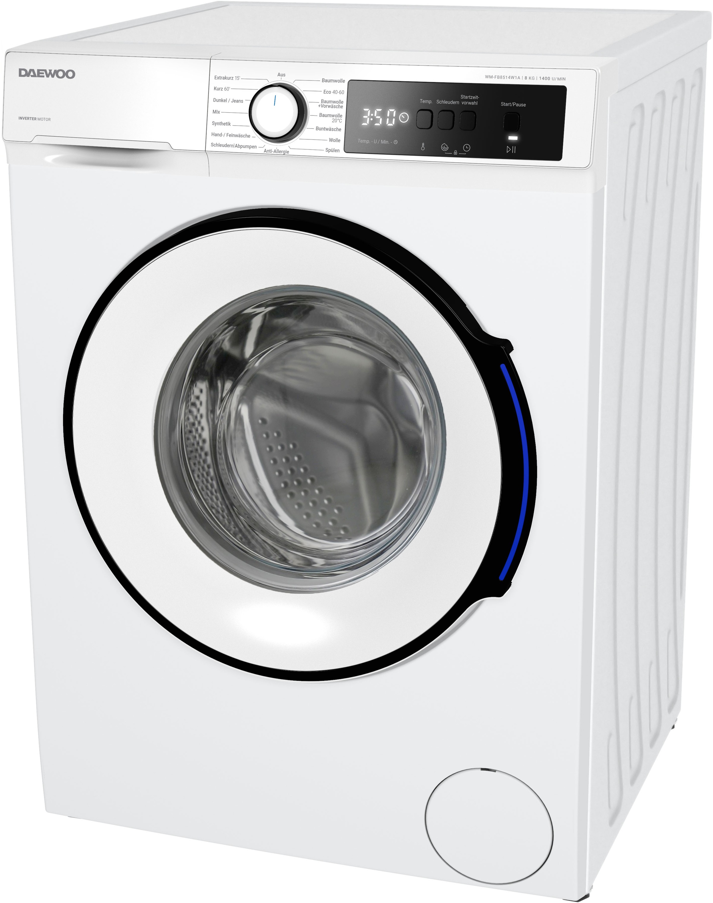Daewoo Waschmaschine »WM-FB8514W1A-DE«, 8 kg, 1400 U/min