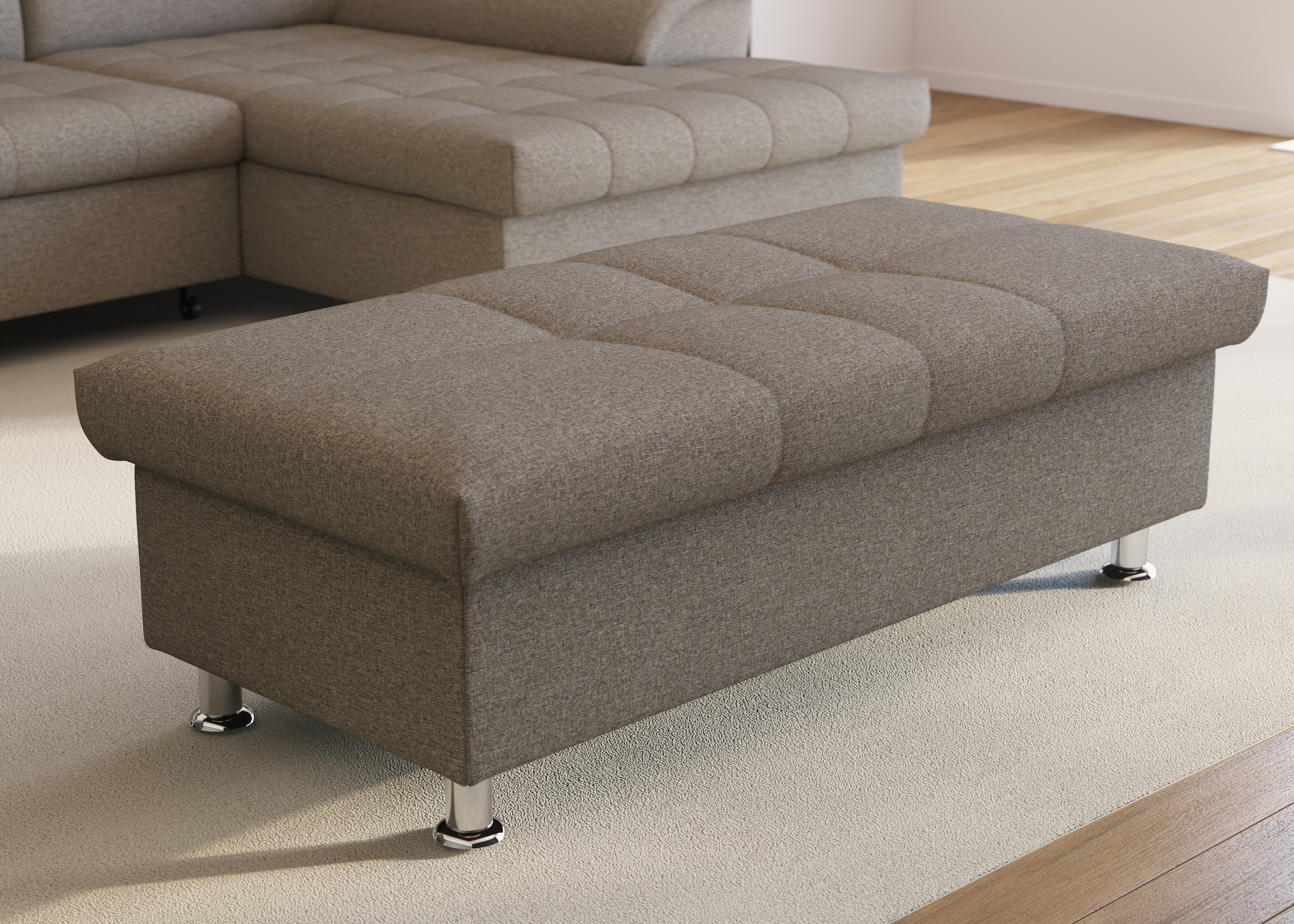 DOMO collection Hocker "Franzi" inklusive Stauraum günstig online kaufen