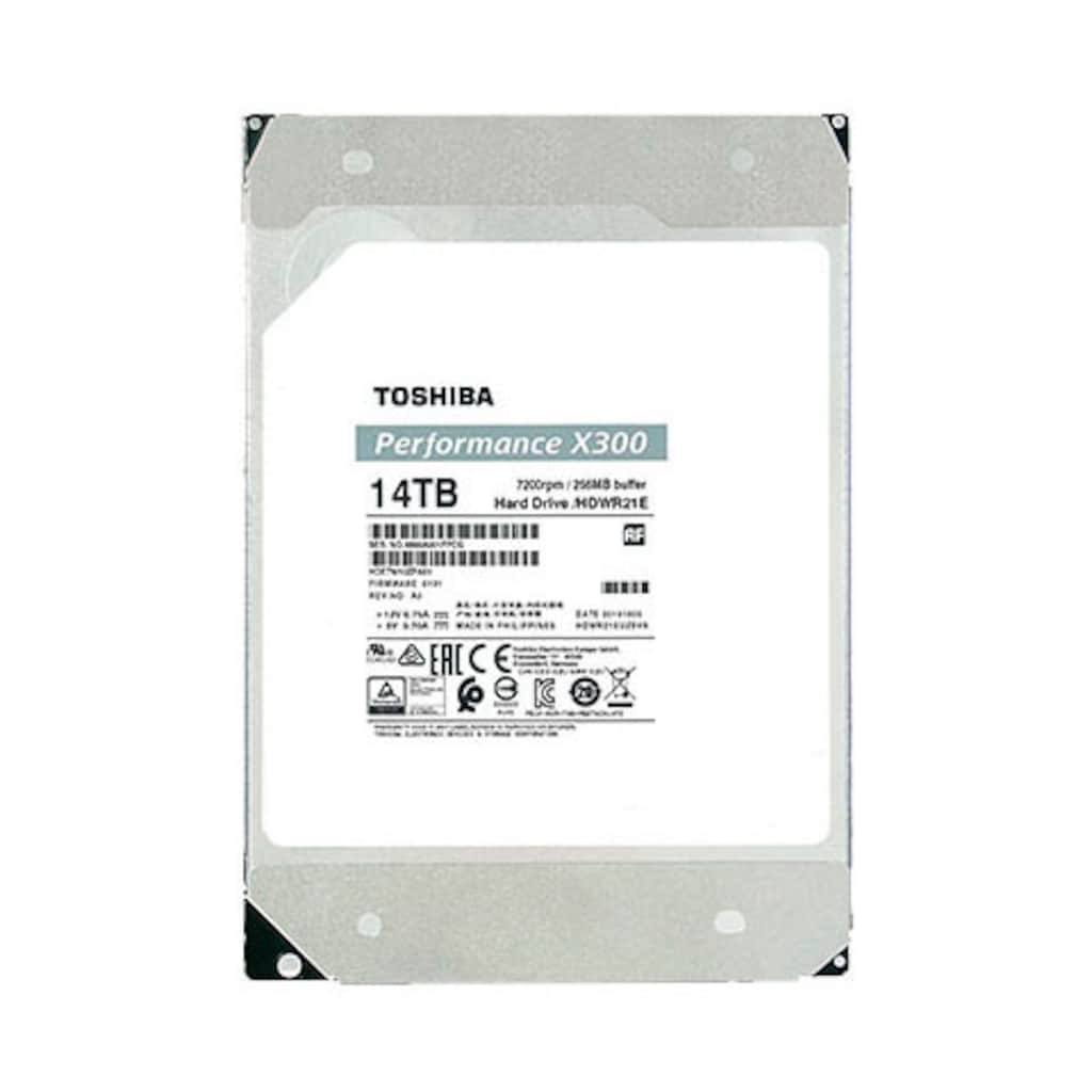 Toshiba HDD-Festplatte »X300 Performance 14TB Kit«, 3,5 Zoll, Bulk