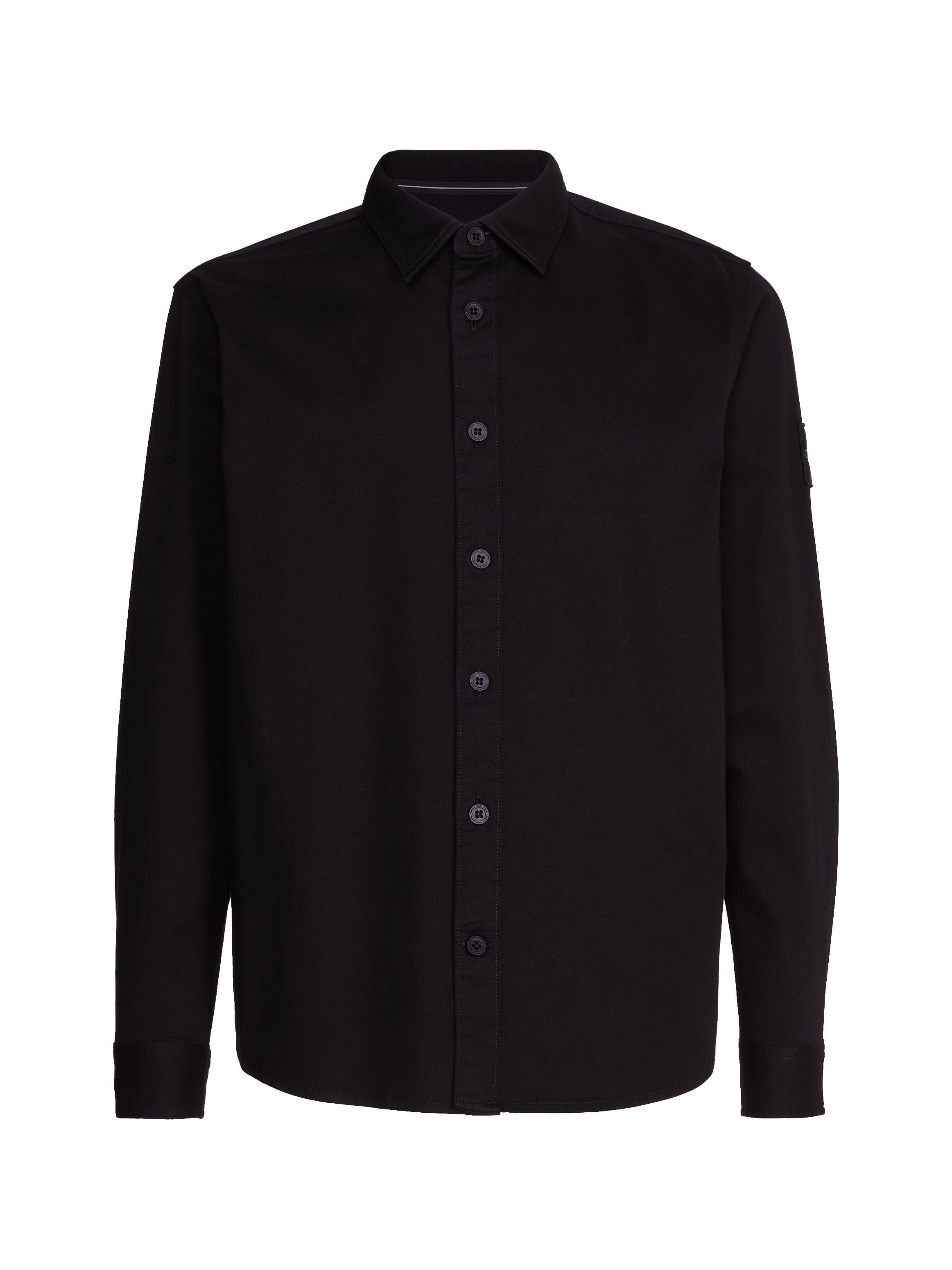Calvin Klein Jeans Langarmhemd »MONOLOGO BADGE RELAXED SHIRT«