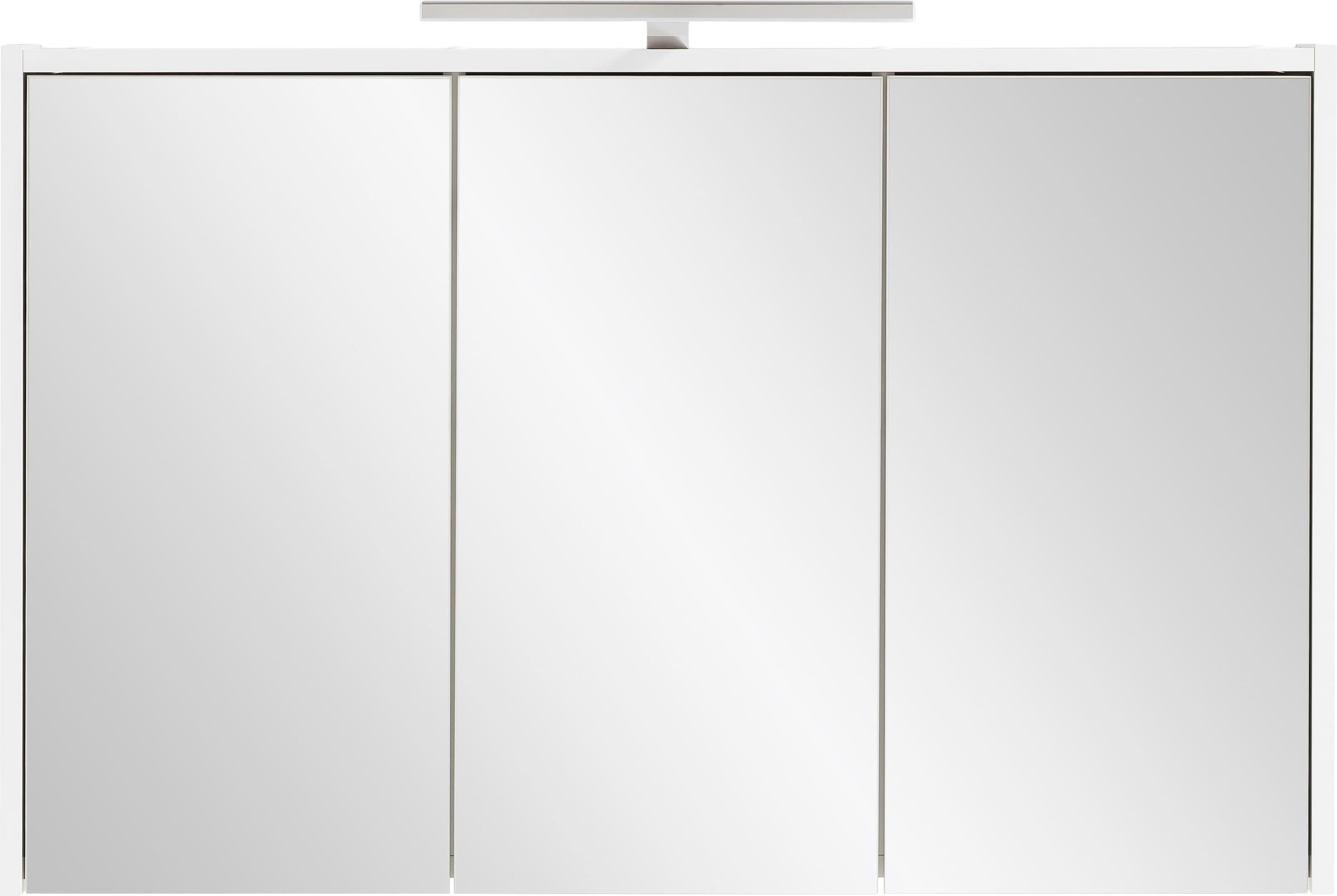 Schildmeyer Spiegelschrank »Profil«, Breite 70 cm, 3-türig, LED-Beleuchtung,  Schalter-/Steckdosenbox auf Rechnung kaufen
