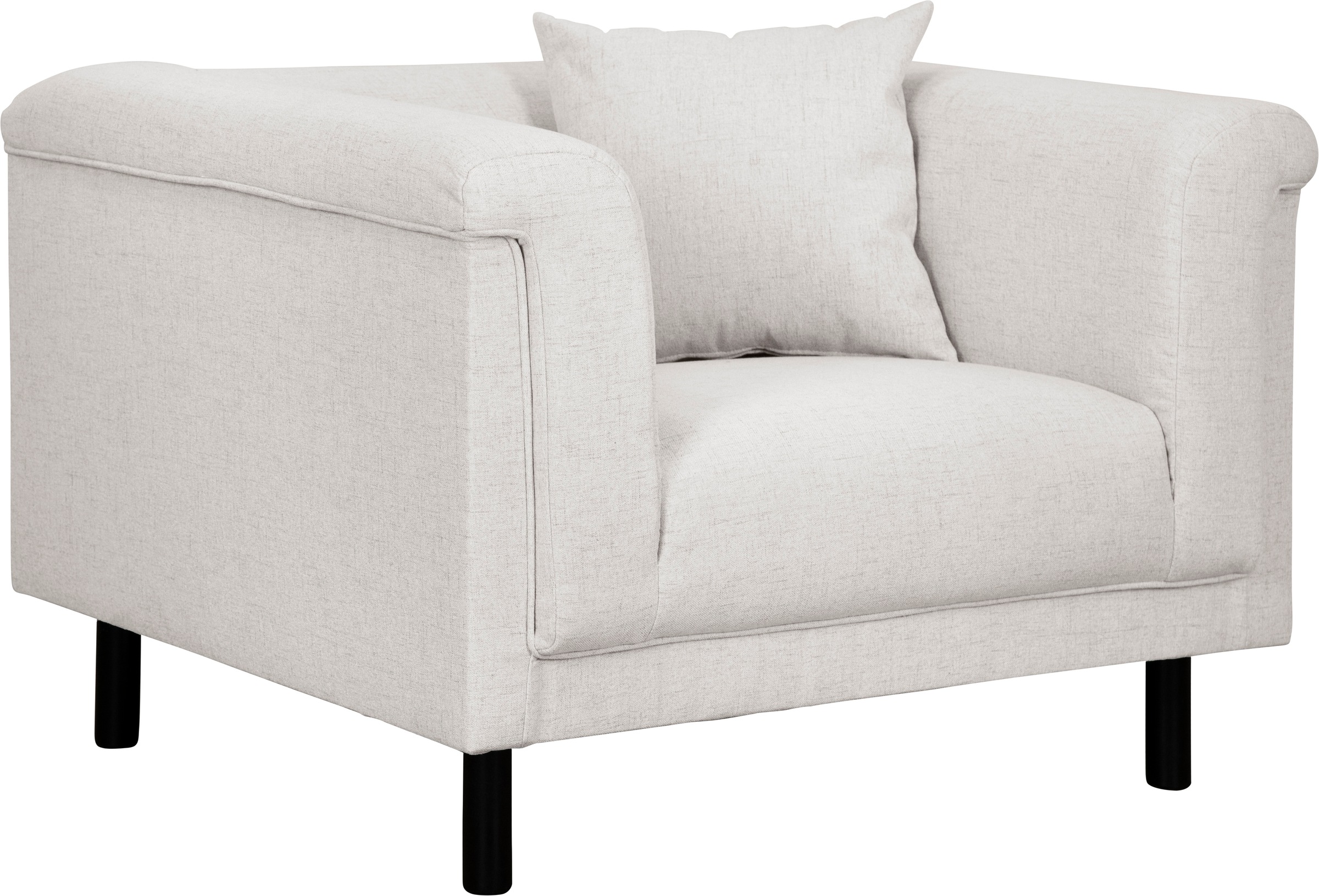 INOSIGN Sessel »AGNIA  B/T/H: 100/85/71 cm«, incl. Zierkissen, auch in Cord und Bouclé