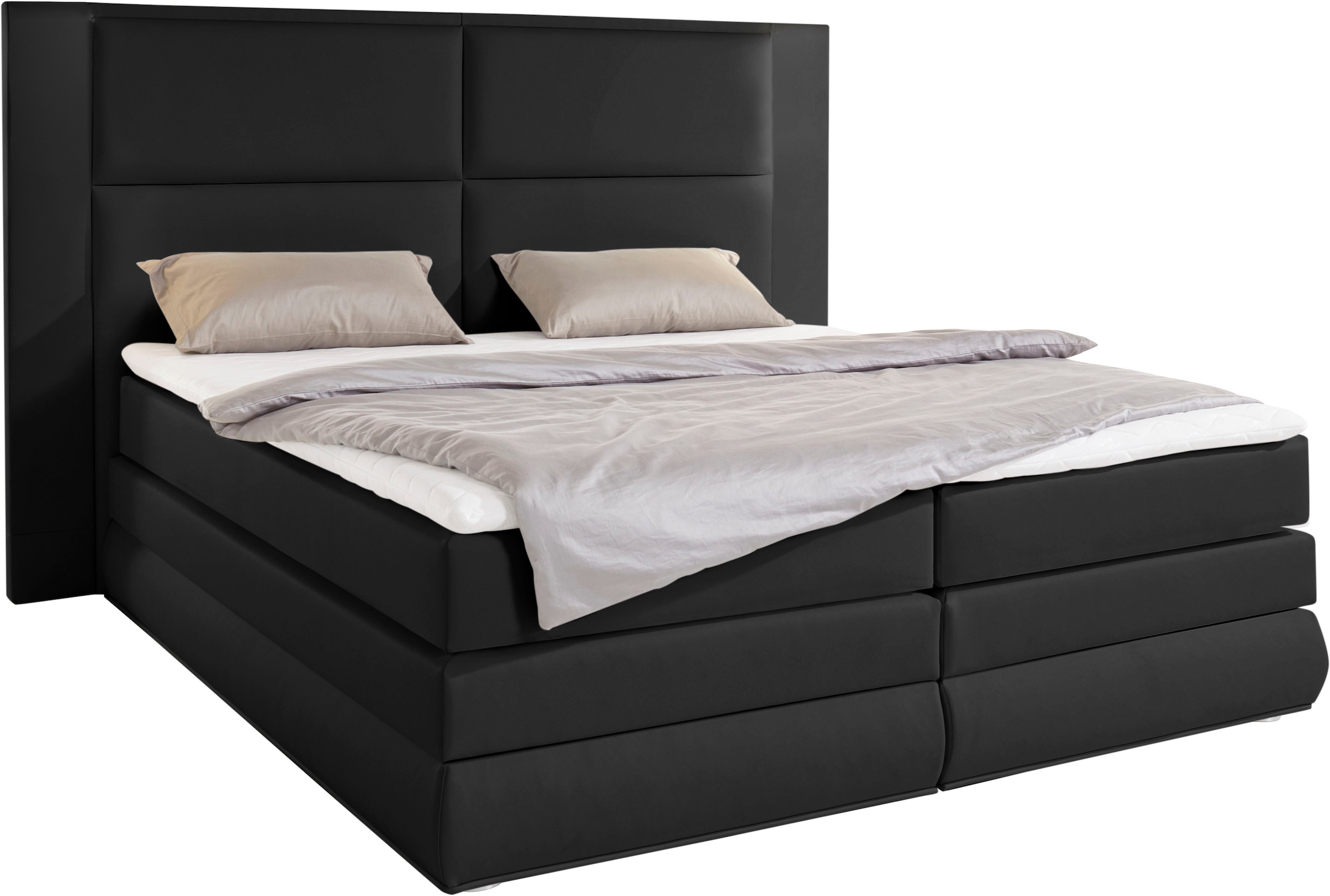 COLLECTION AB Boxspringbett »Copenhagen« inklusive Bettkasten, Topper, wahl günstig online kaufen