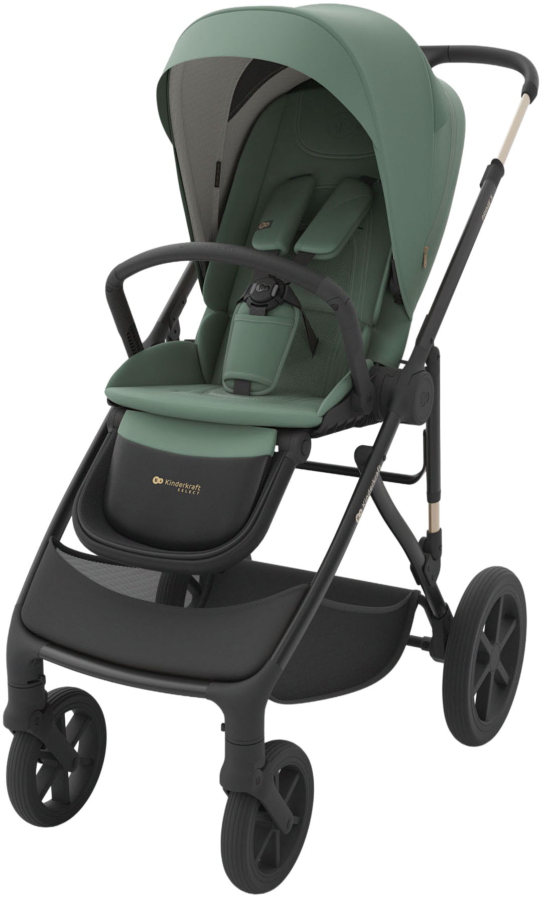 Kinderkraft Kombi-Kinderwagen »PRIME 3 3in1« 22 kg inkl. Babyschale MINK