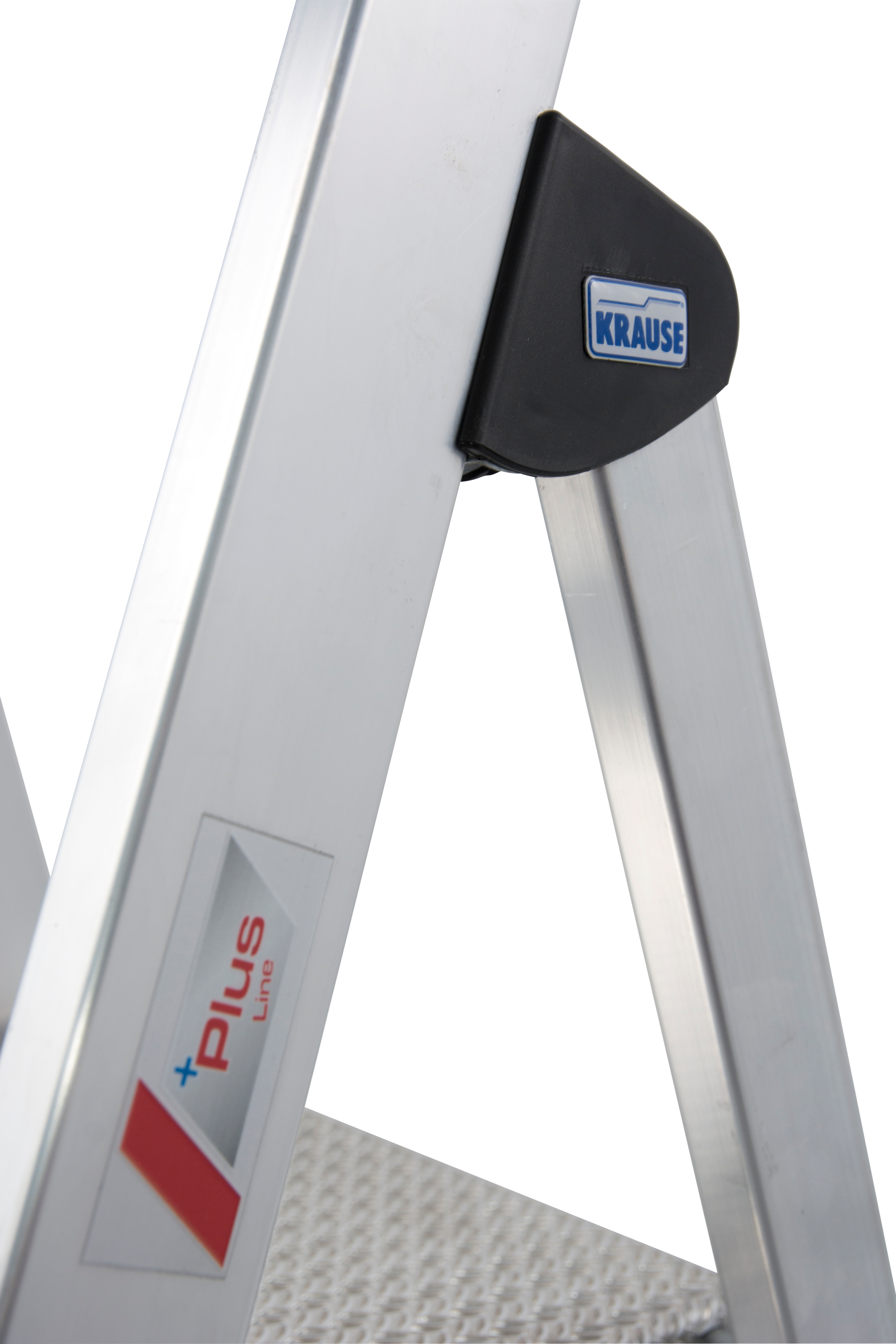 KRAUSE Stehleiter »Safety Plusline«, Aluminium, 4 Stufen, Arbeitshöhe ca. 285 cm