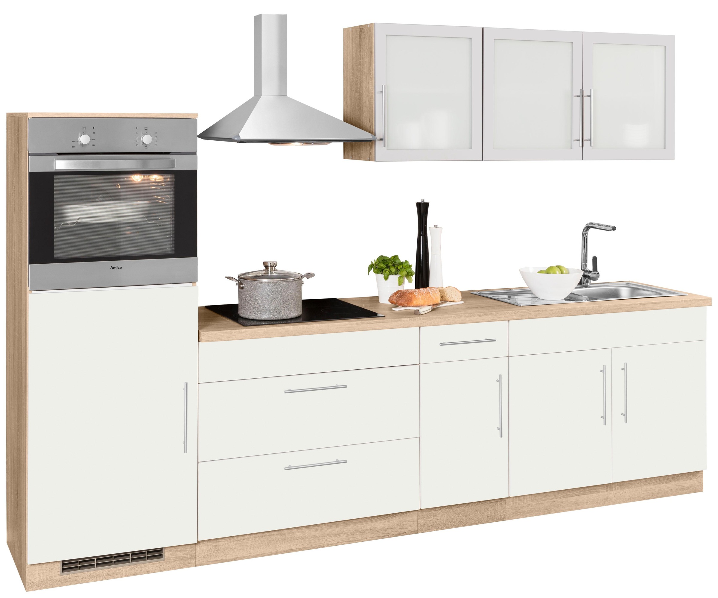 wiho Küchen Küchenzeile »Aachen«, ohne E-Geräte, Breite 290 cm online  bestellen