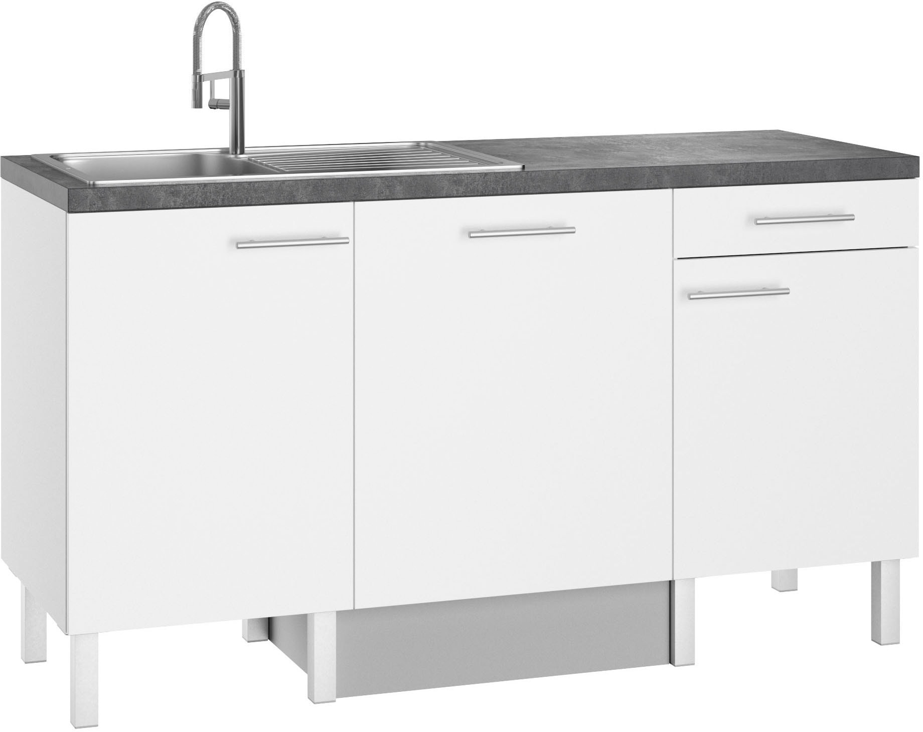 OPTIFIT Pantryküche »Lilly«, Breite 160 cm, wahlweise mit E-Geräten