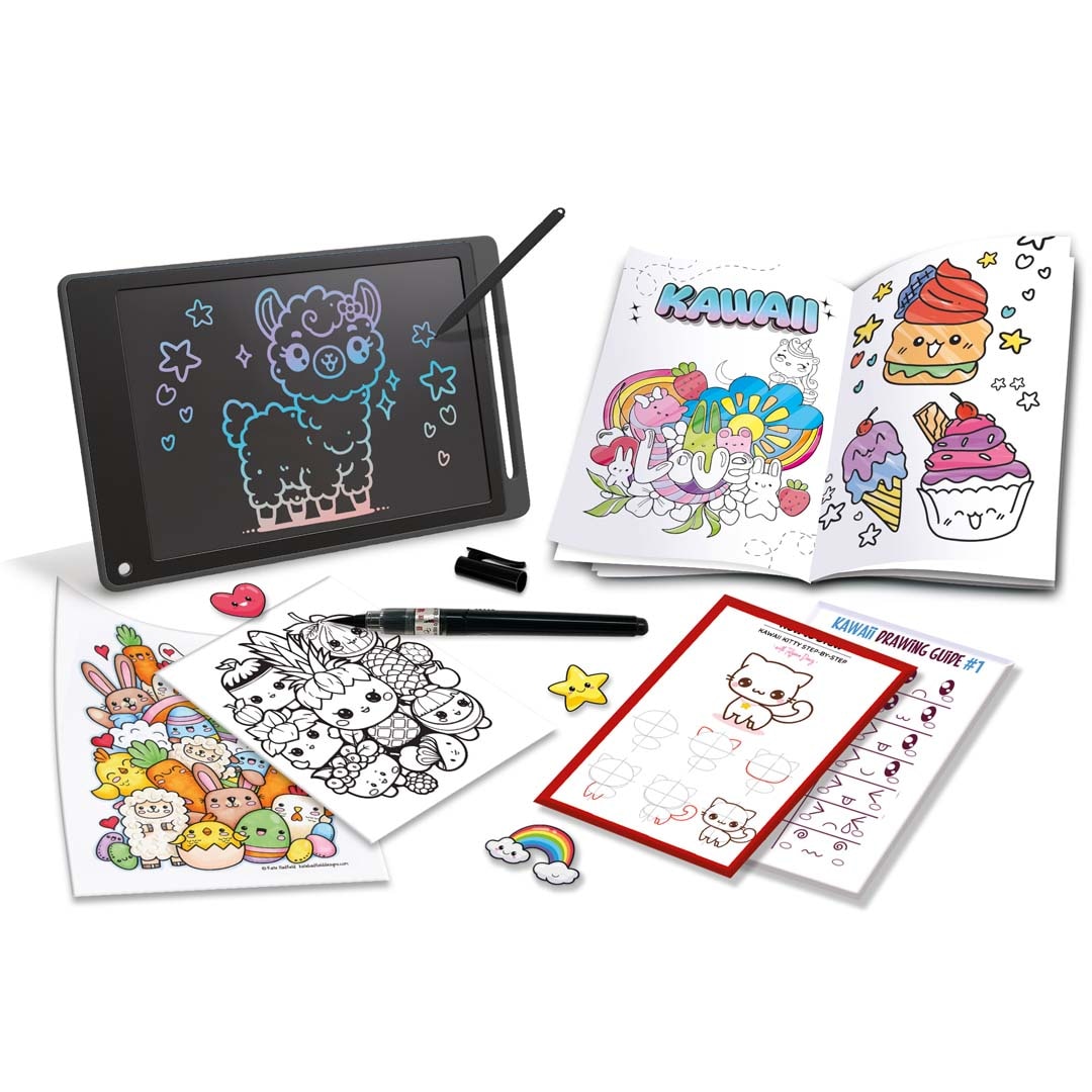 Lisciani Malvorlage »Kids Art - Kawaii Lab«