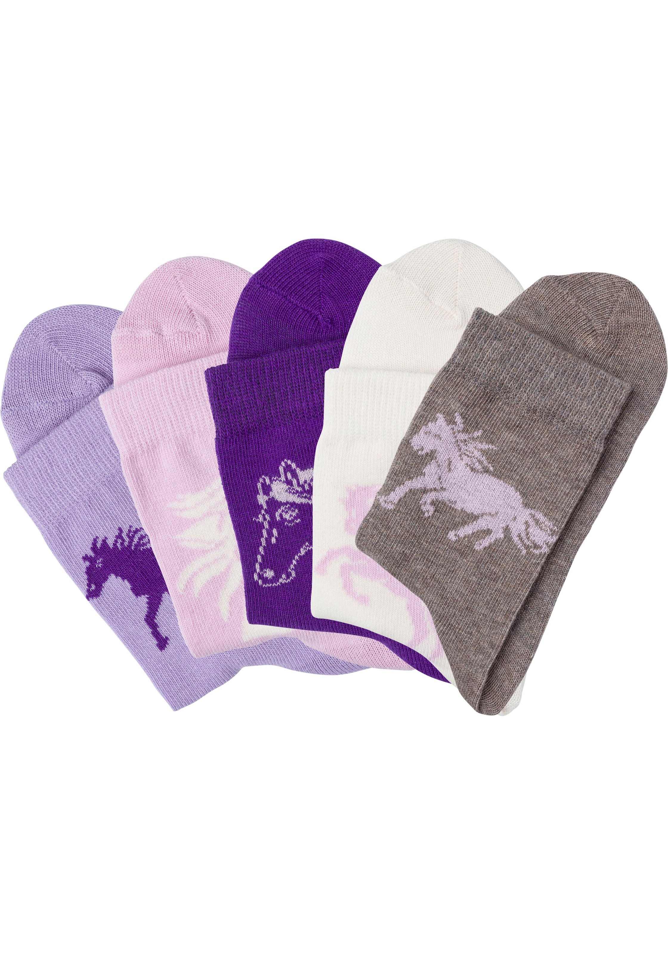 Pferdemotiven Socken, online mit bestellen (5 Paar), H.I.S