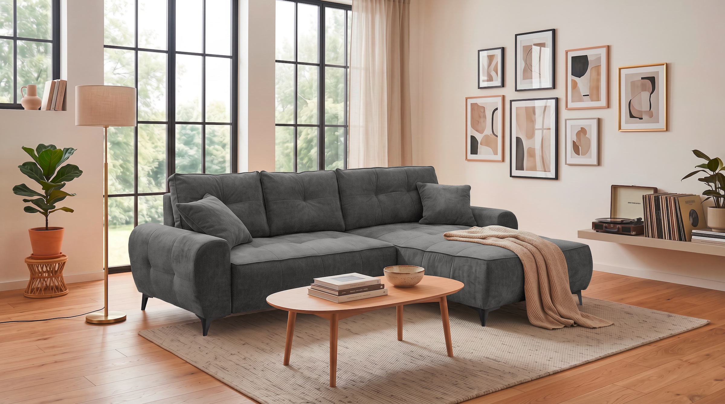 ED EXCITING DESIGN Ecksofa »Elisa«