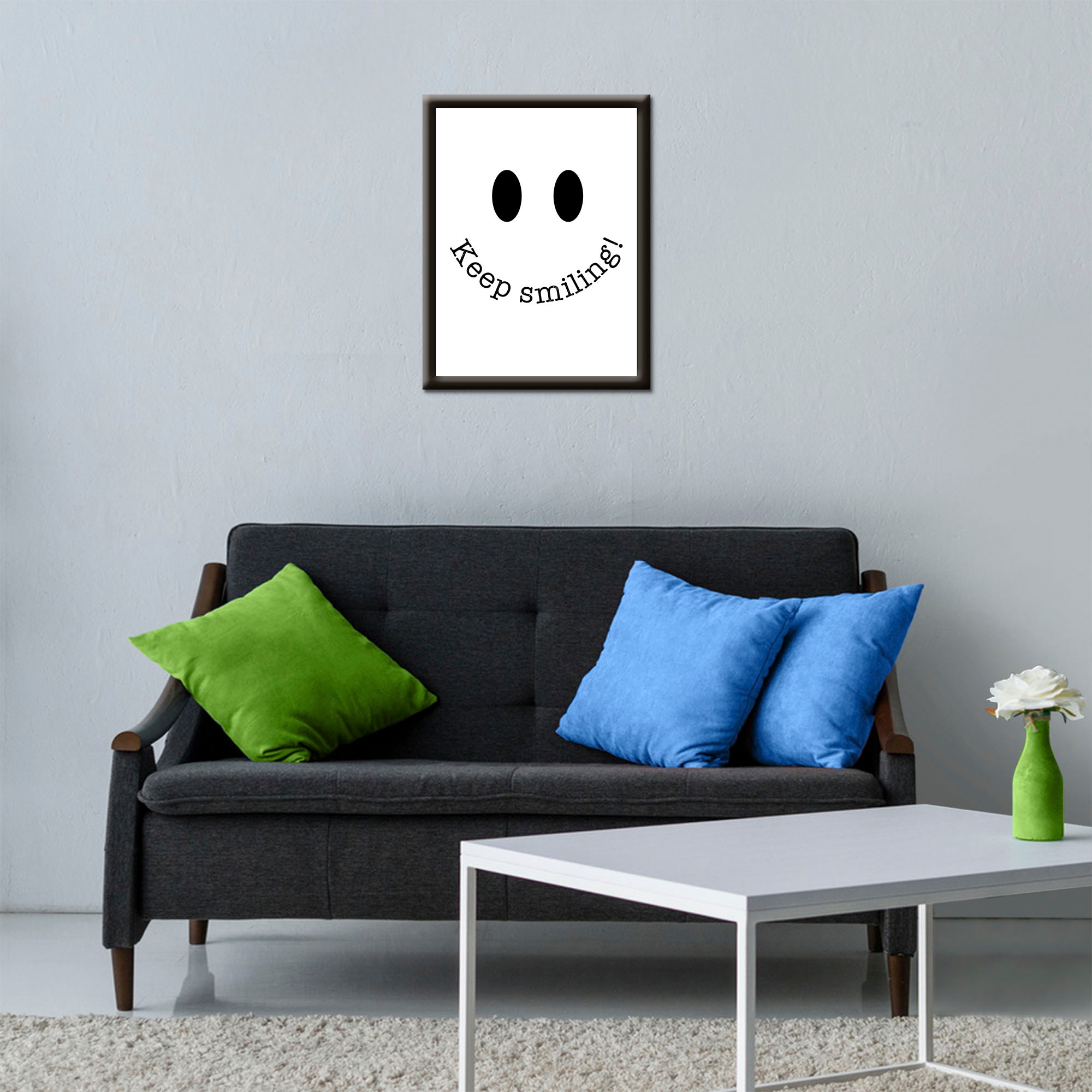 Artland Wandbild »Lachen«, Sprüche & Texte, (1 St.)