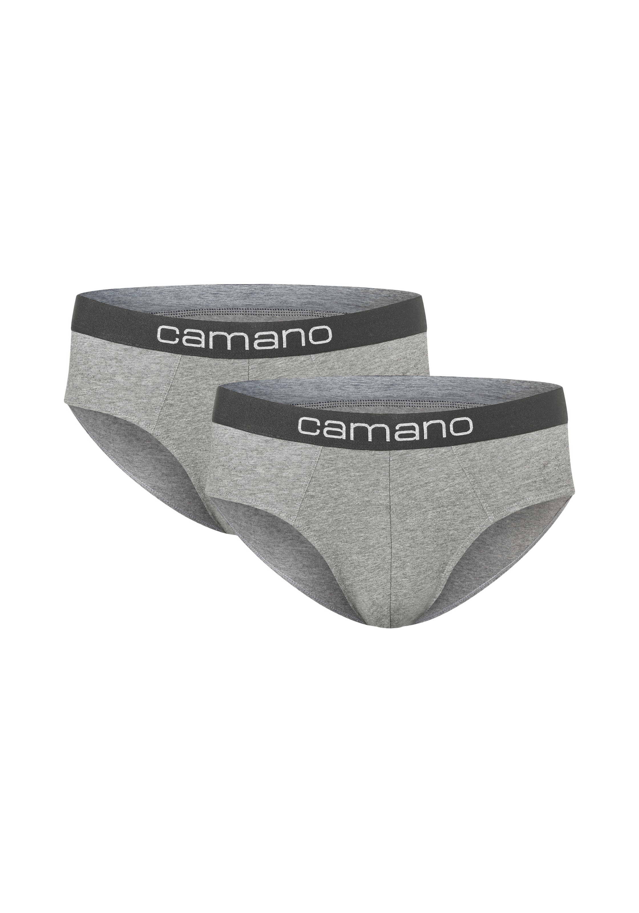 Camano Slip »comfort«, (2er Pack), mit elastischem Logobund
