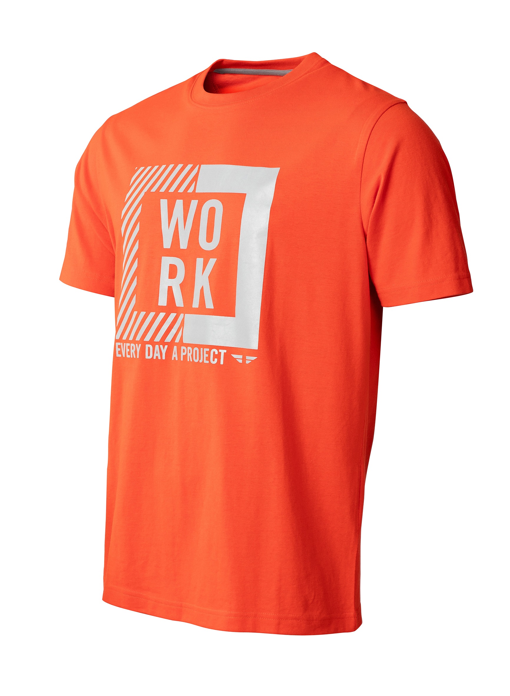 HERO by John Medoox Businessshirt »Workwear T-Shirt mit Logoprint« T-Shirt mit Logoprint Funktionsqualitätfür Herren