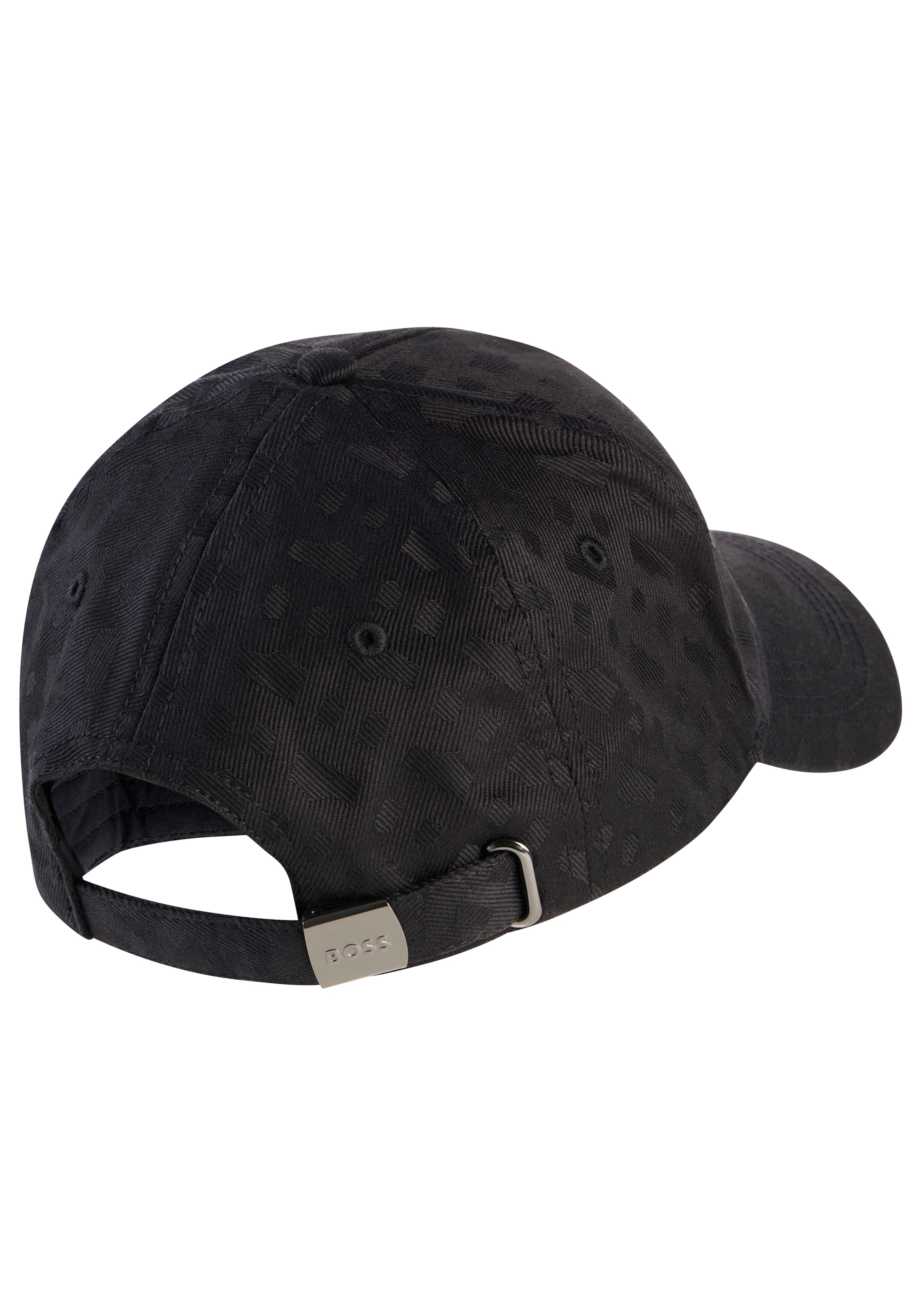 BOSS Baseball Cap »Zed-M« mit Logoschriftzug, tonales Muster