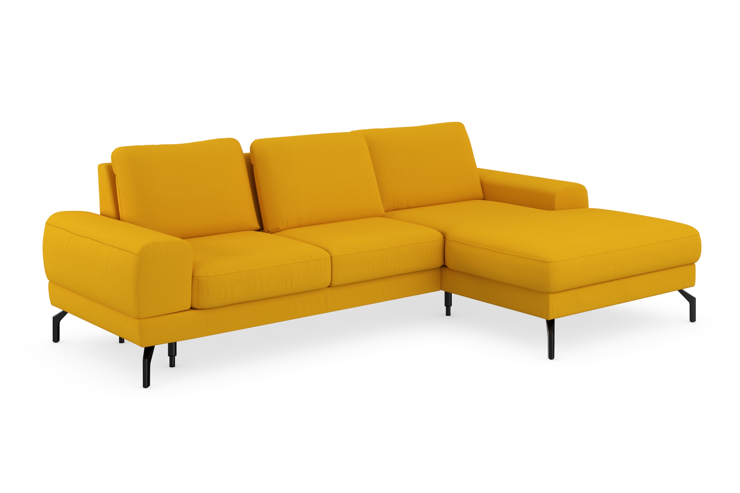 sit&more Ecksofa »Cinturo L-Form«, inklusive Sitztiefenverstellung und Federkern, Sitzhöhe 48 cm
