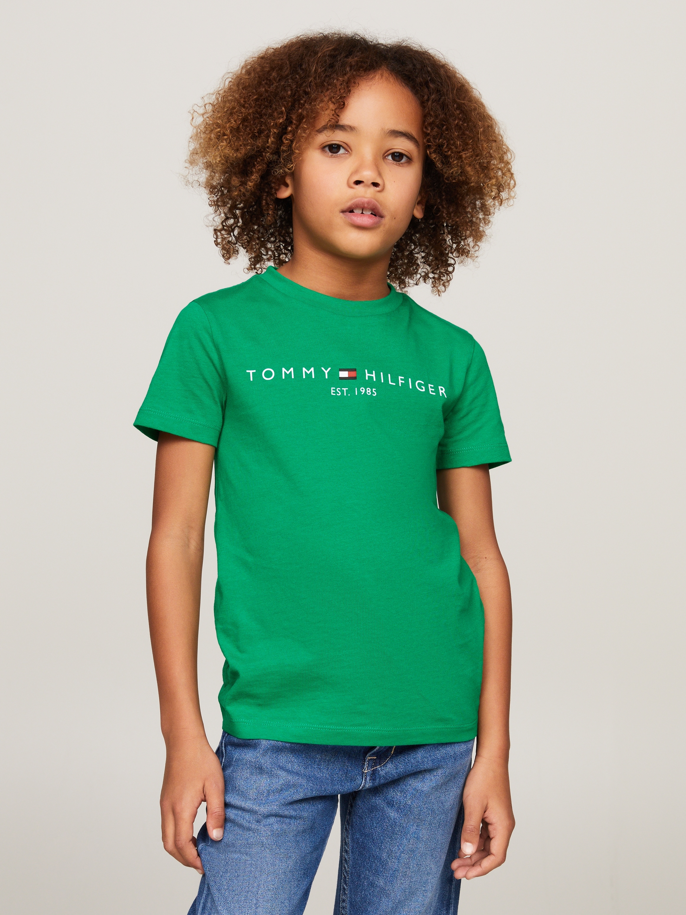 TEE bei online Logodruck Hilfiger »U S/S«, ESSENTIAL T-Shirt mit Tommy