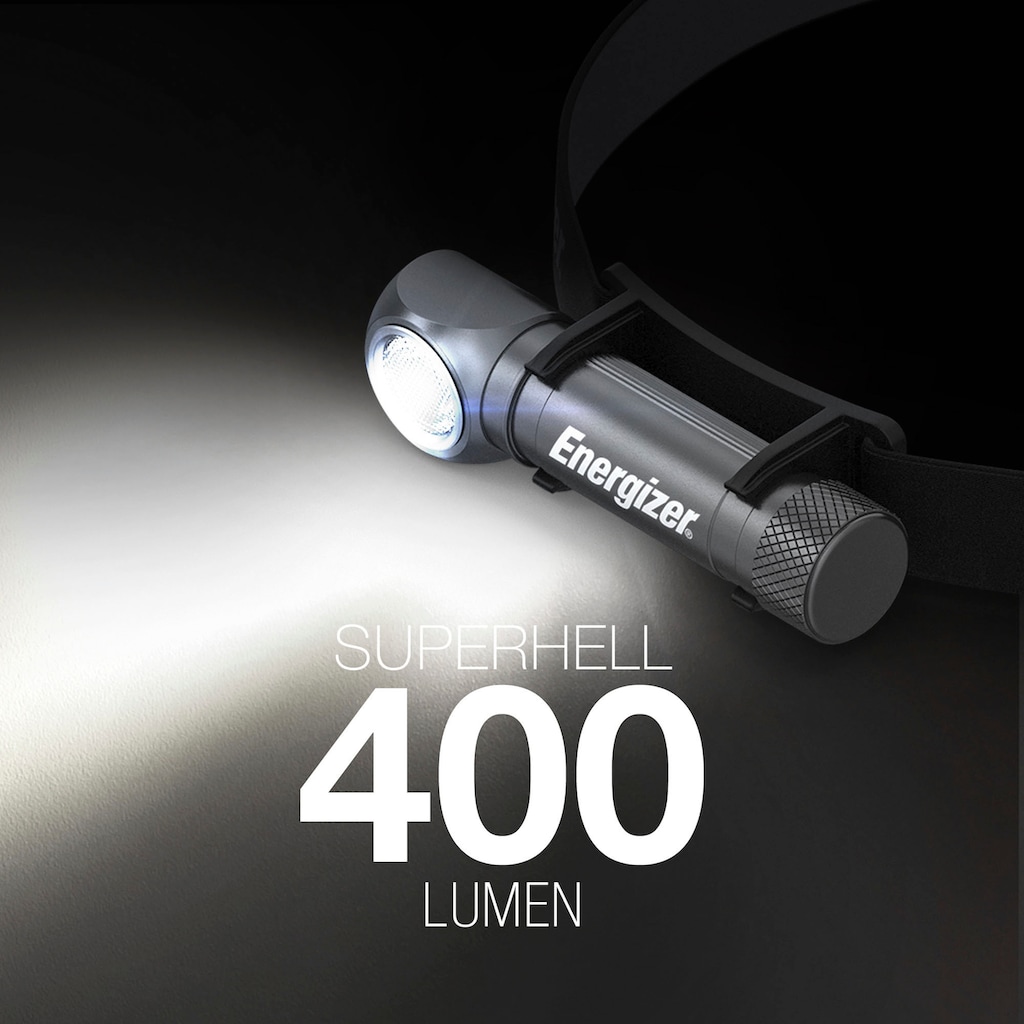 Energizer Stirnlampe »High Lumen Hybrid Powered Kopflampe 1.000 Lumen«
