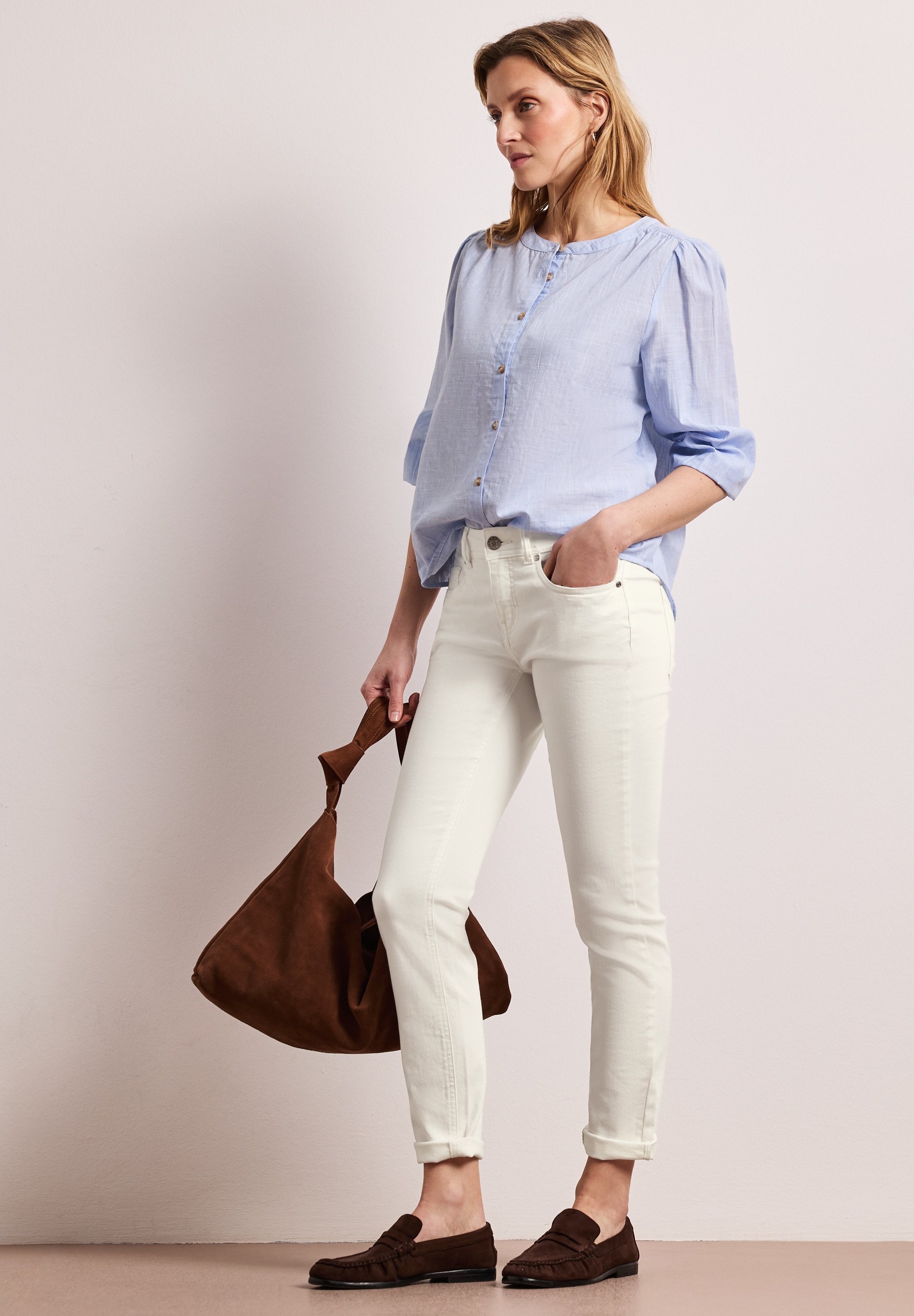 STREET ONE Slim-fit-Jeans »Style Jane« im Five-Pocket Style