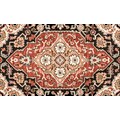 LUXOR living Teppich »Sempura«, rechteckig, 8 mm Höhe, Orient-Optik, 80% Wolle, mit Fransen, Wohnzimmer