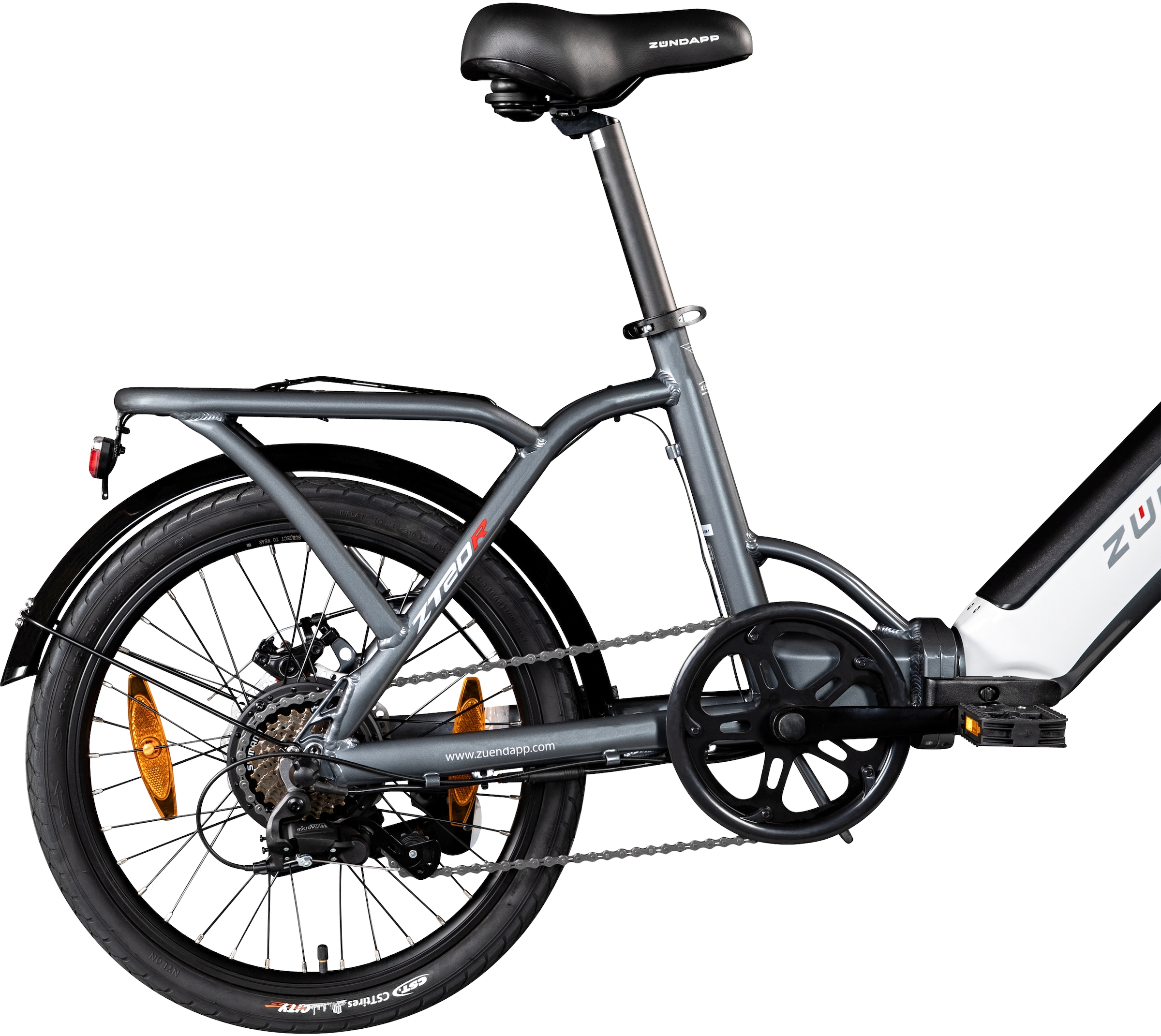 Zündapp E-Bike »ZT20R«, 6 Gang, Heckmotor 250 W, Pedelec, Elektrofahrrad für Damen u. Herren, Faltrad