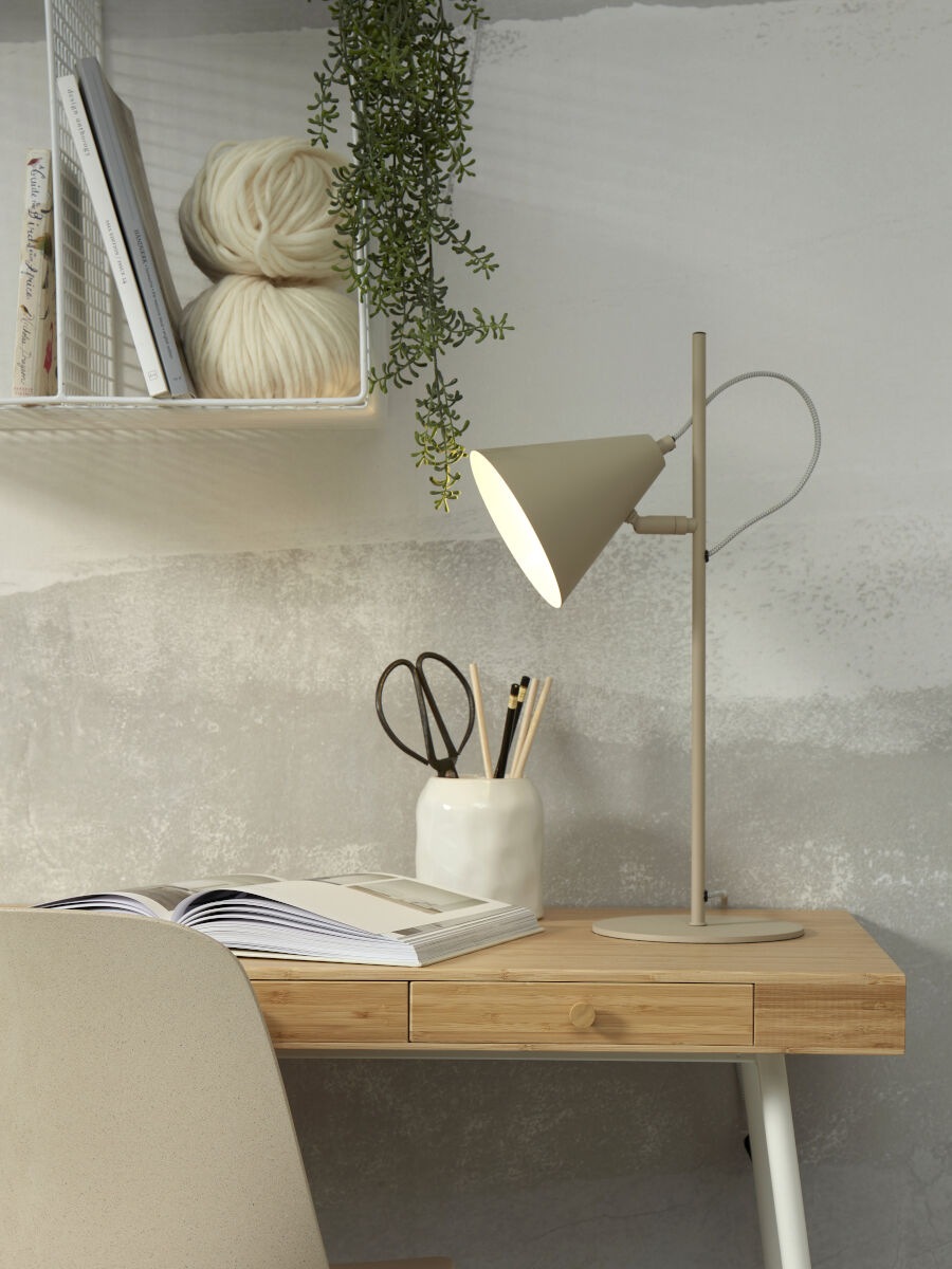 it's About RoMi Tischleuchte »LISBON«, 1 flammig, Leuchtmittel E14 | LED wechselbar, Gutes leselicht