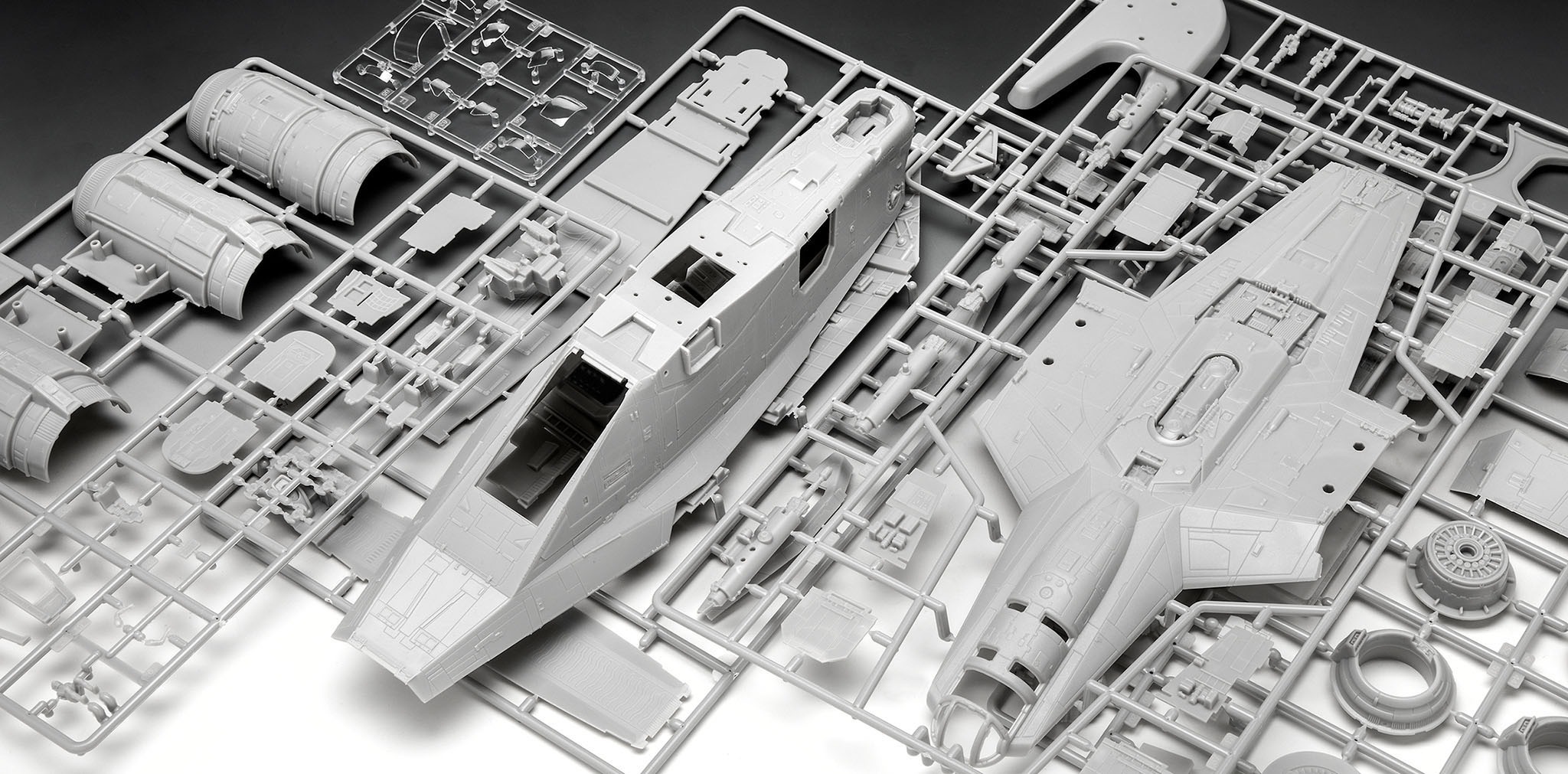 Revell® Modellbausatz »Star Wars, The Mandalorian - Razor Crest«, 1:72, Made in Europe