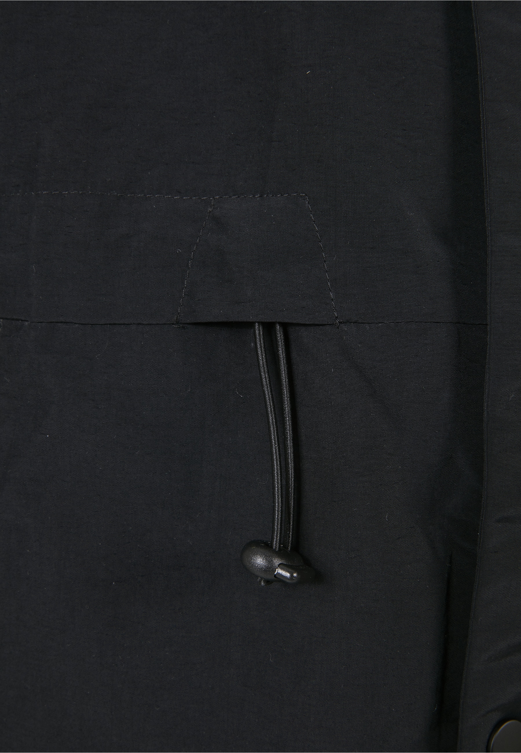 URBAN CLASSICS Winterjacke »Urban Classics Herren Light Parka« 1 Stk. tlg. mit Kapuze