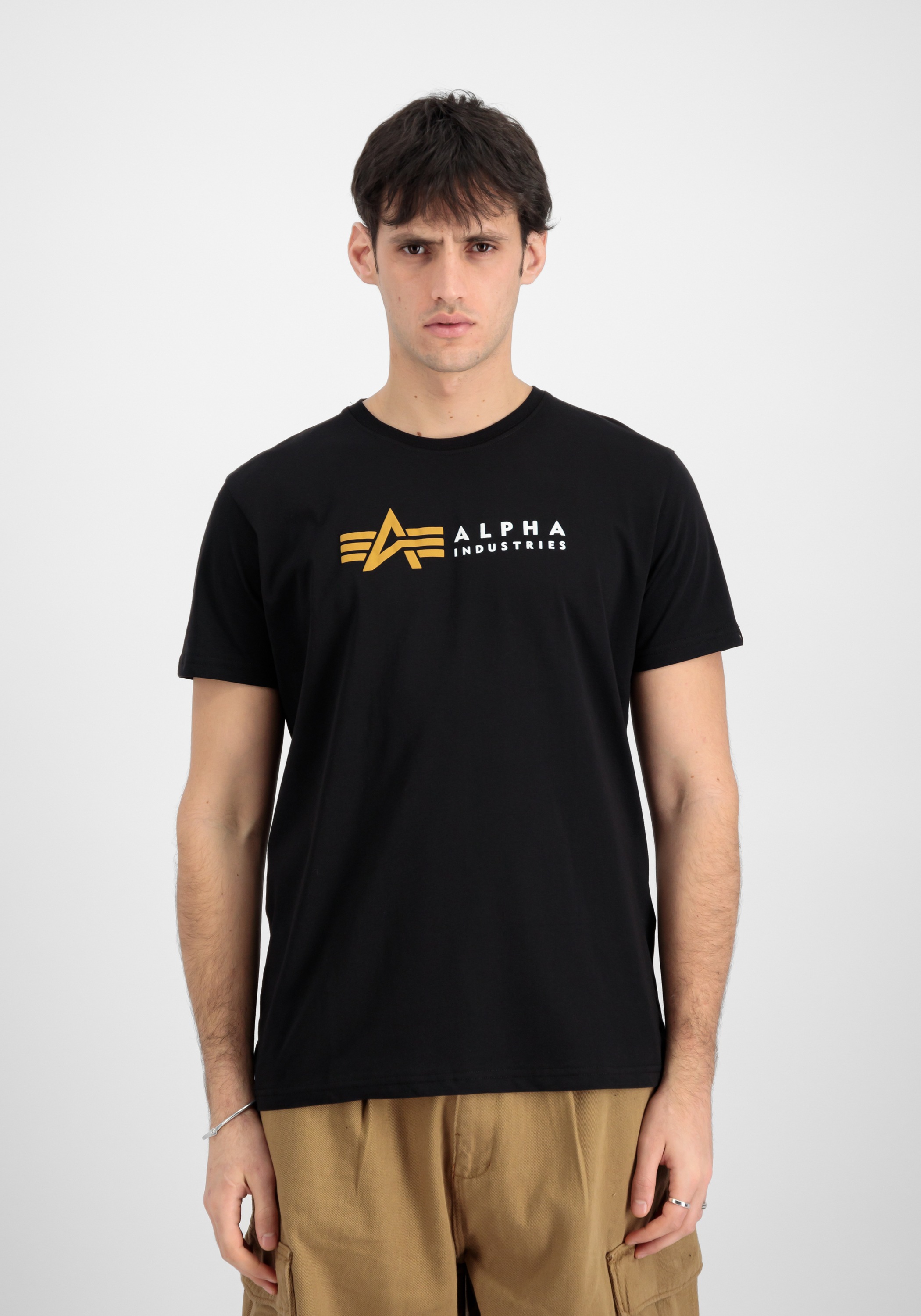 Alpha Industries T-Shirt »Alpha Industries Men - T-Shirts Alpha Label T Puff Print«