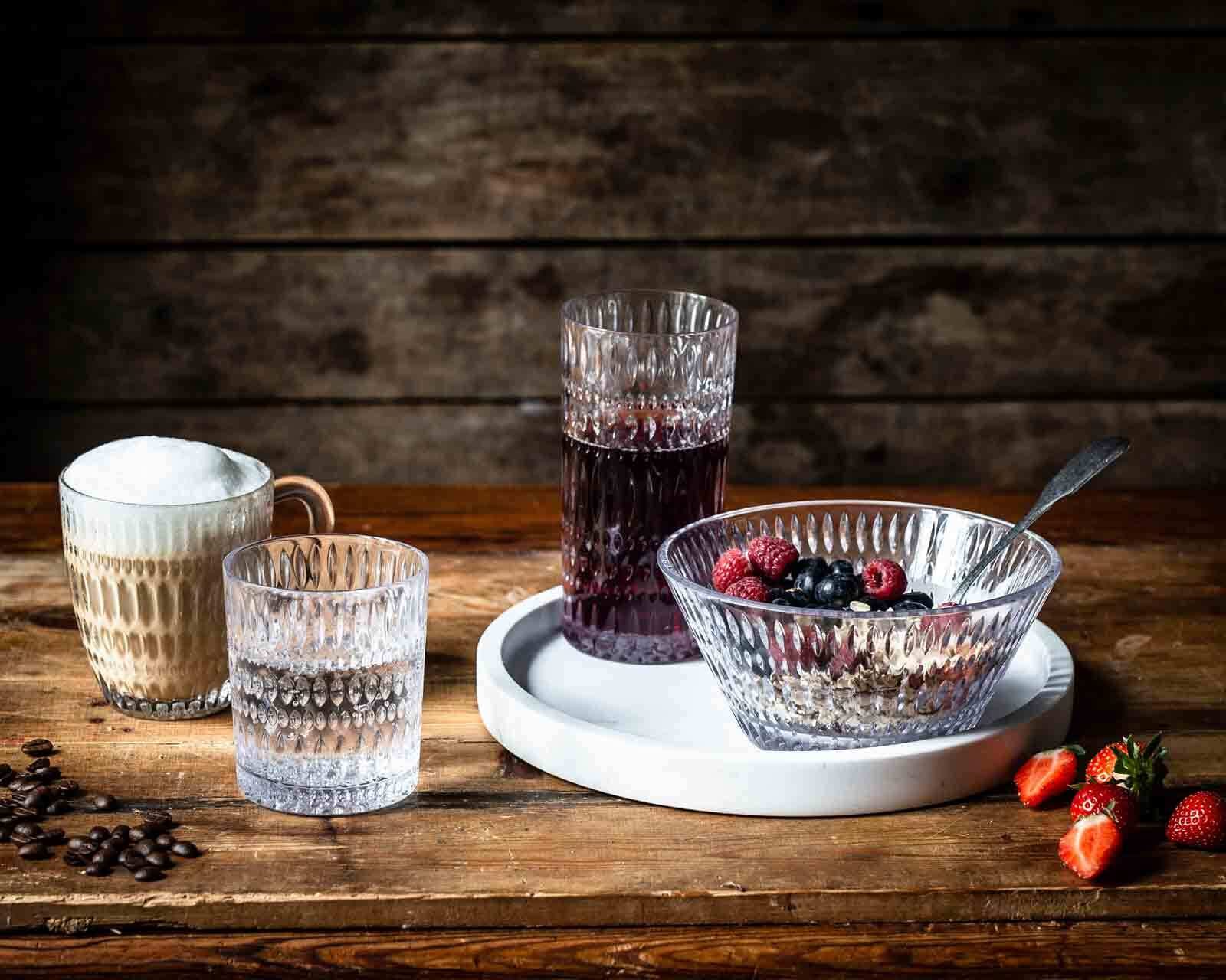 Nachtmann Whiskyglas »Becher Ethno 304 ml 8er Set transparent«