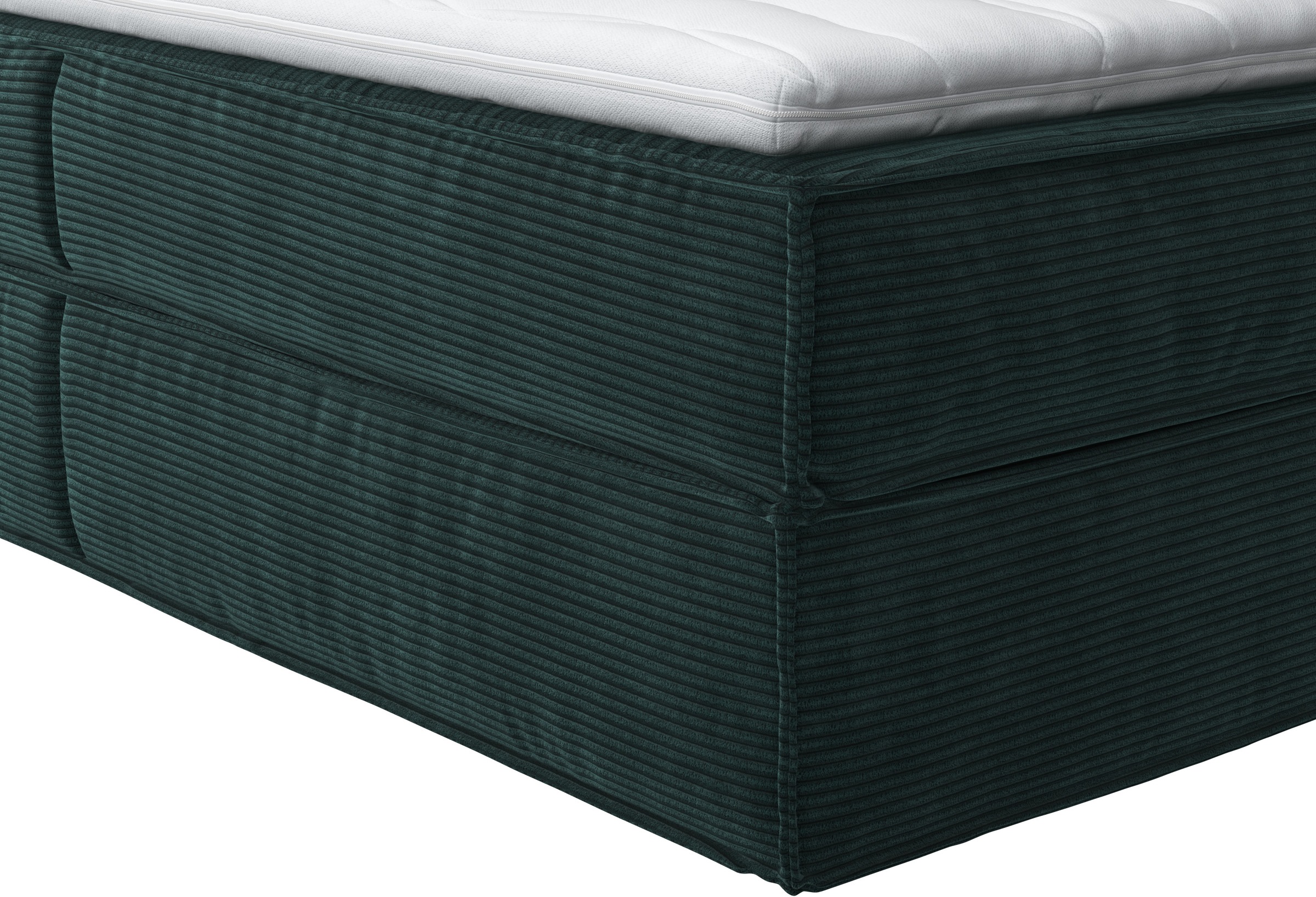 Home affaire Boxspringbett »Milano«, Boxbett inkl. Topper, 2 Matratzen, Härtegrade H2, H3 und H4 wählbar