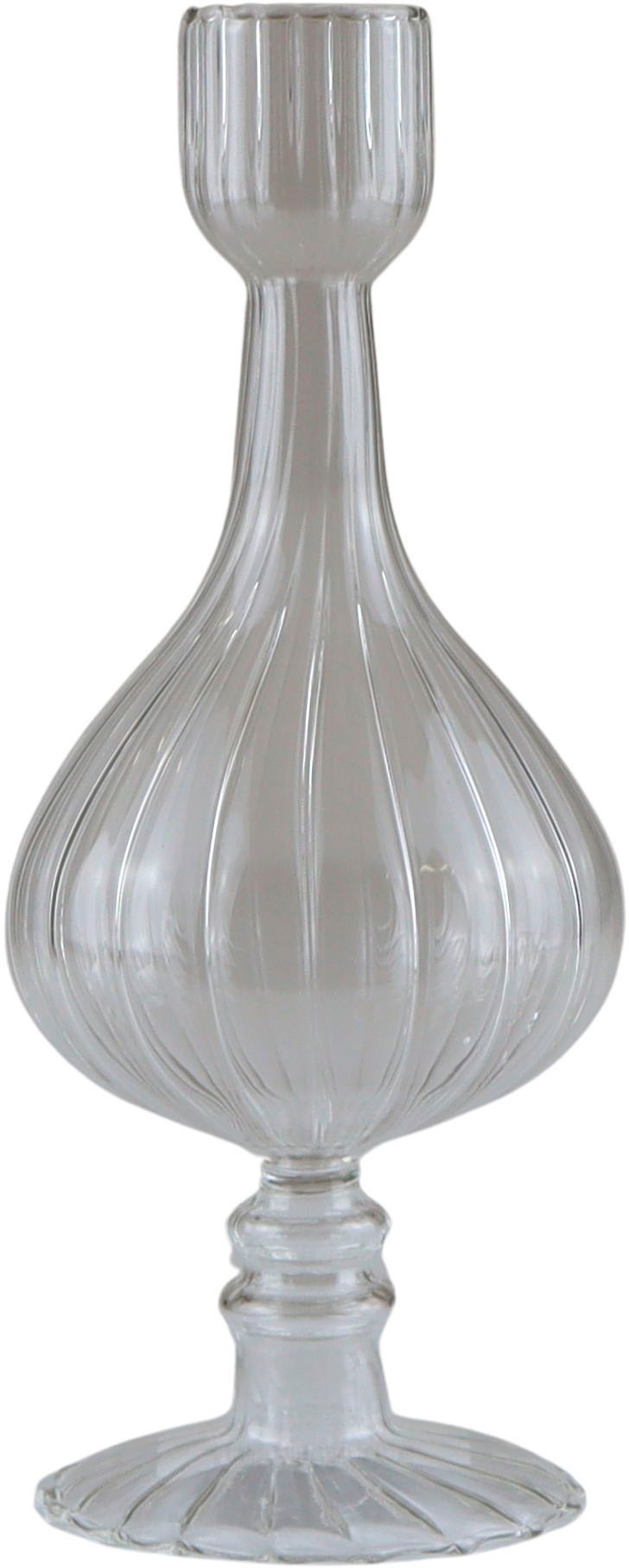 AM Design Dekovase »Tischvase aus Glas, Höhe ca. 24 cm«, (Set, 2 St.), Glasvase, Dekoobjekt