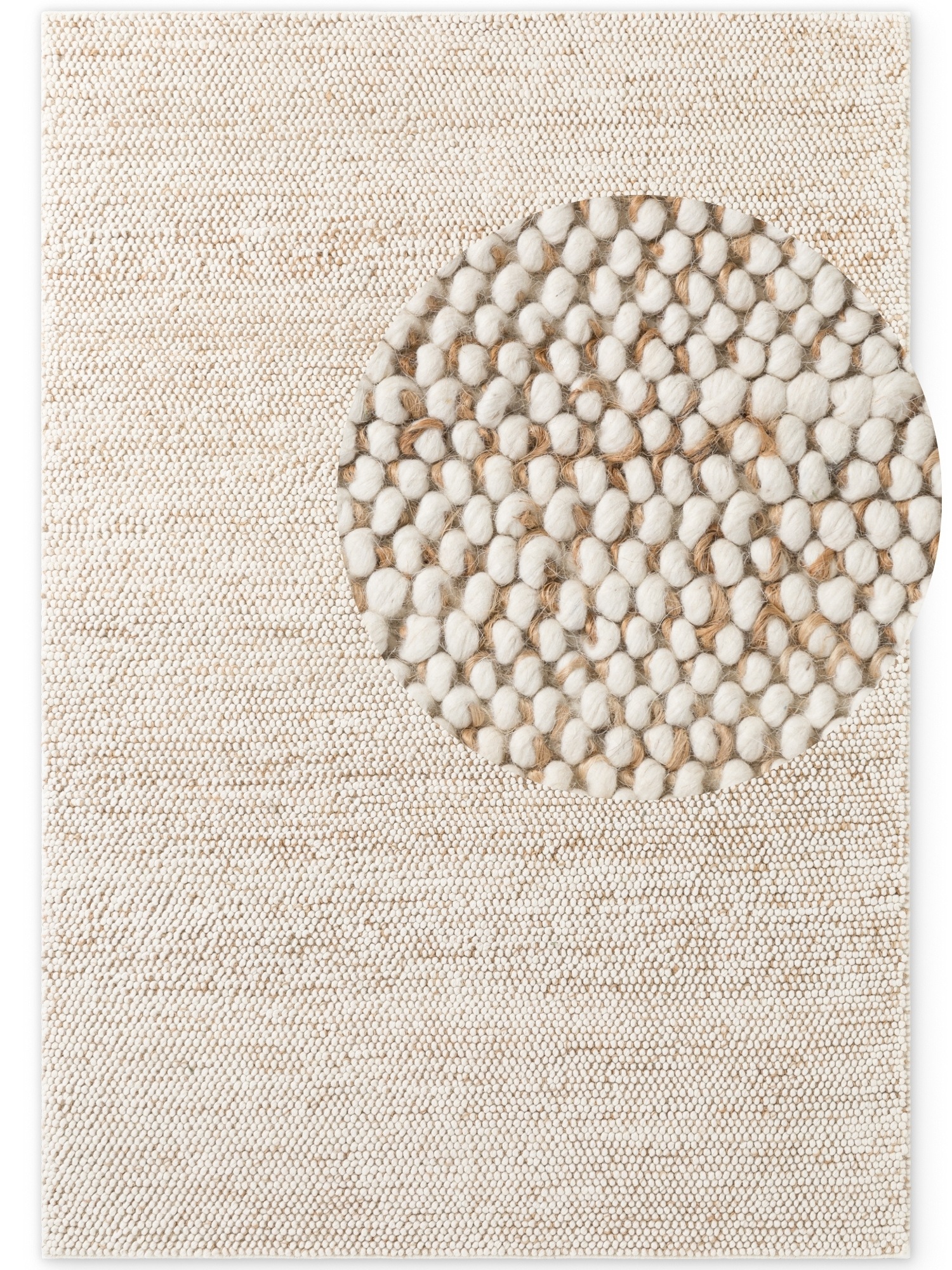 Villeroy & Boch Teppich »Peas« rechteckig 18 mm Höhe Handgewebt, Bouclé, Wo günstig online kaufen