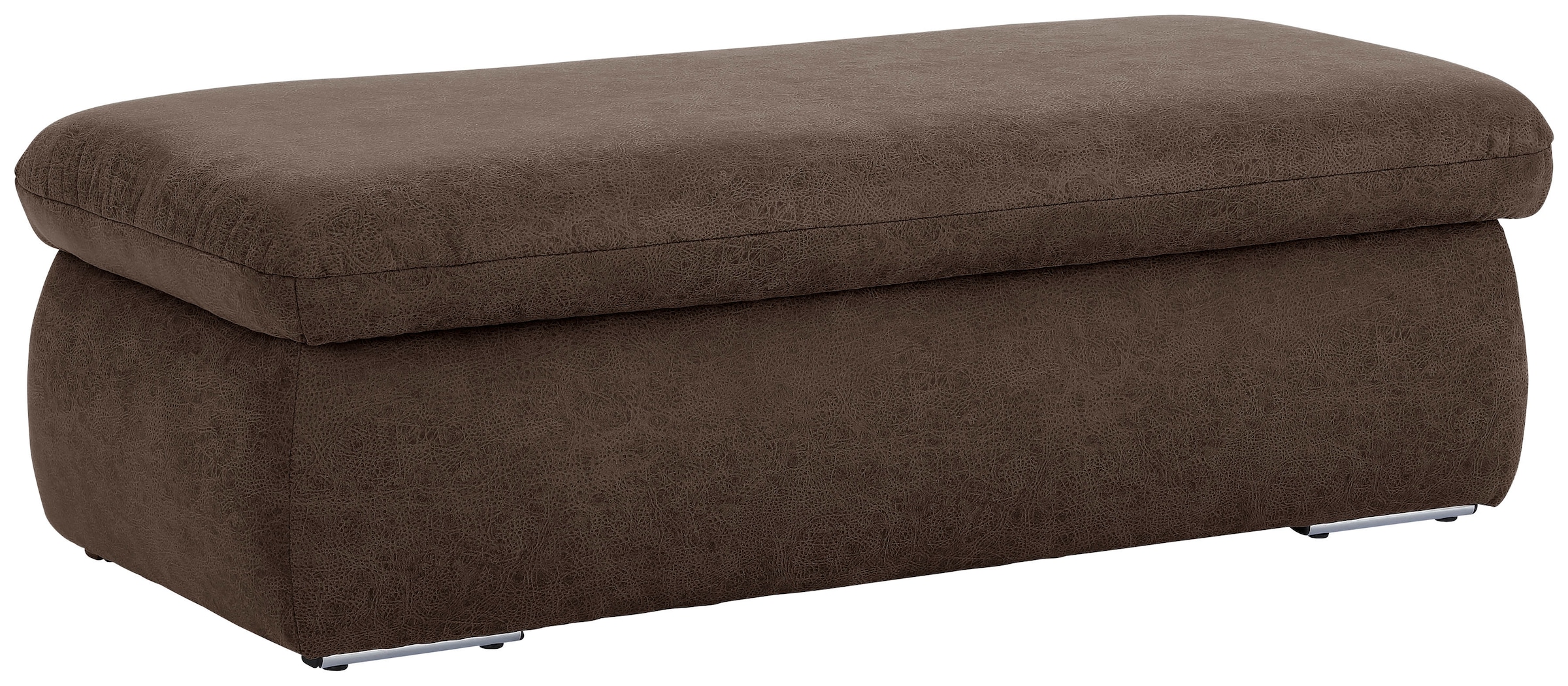 INOSIGN Polsterhocker »Avesa«, Mit großem Staufach, passend zur Serie "Avesa", B/T/H: 136/64/43 cm