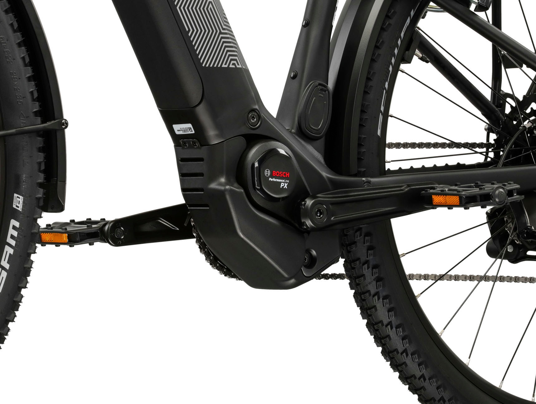 Kross »Influx Hybrid SUV 2.0 16,7Ah / 600 Wh 29 Zoll schwarz 9 Gänge 2026« 9 Gang Shimano CUES U4000 Schaltwerk Kettenschaltung Mittelmotor 250 W BOSCH PERFORMANCE LINE PX Mittelmotor