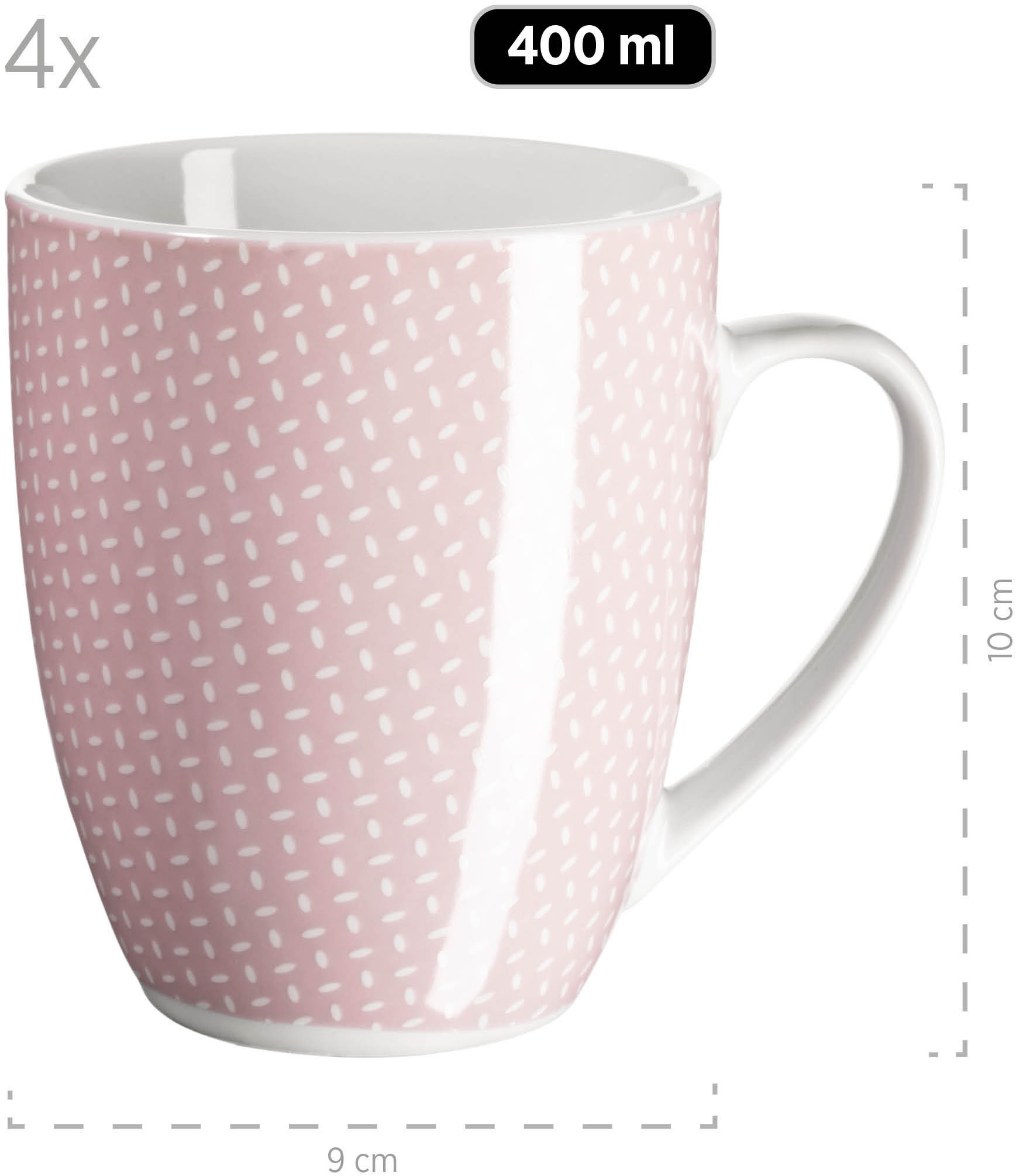 MÄSER Kombiservice »KITCHEN TIME II, Geschirr-Set, Porzellan«