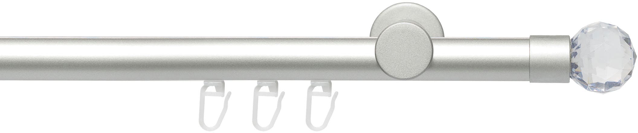 Liedeco Gardinenstange »Innenlaufgarnitur 20 mm Power Facettkugel« Ø 2 mm 1 günstig online kaufen