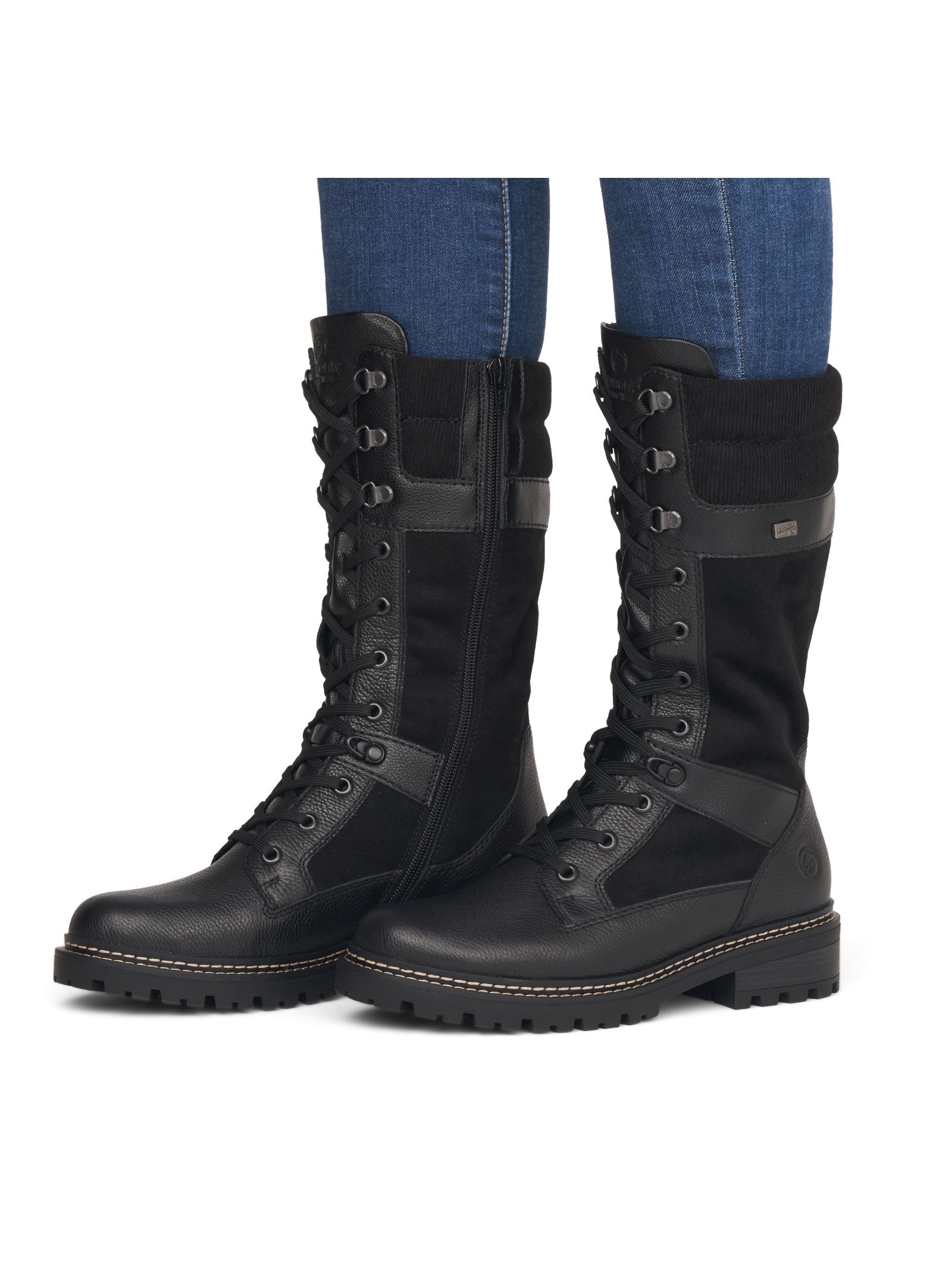 Remonte Schnürstiefel »Remonte Stiefel Glattleder«