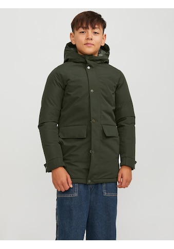 Parka »JJCHAMP PARKA JACKET JNR«, mit Kapuze