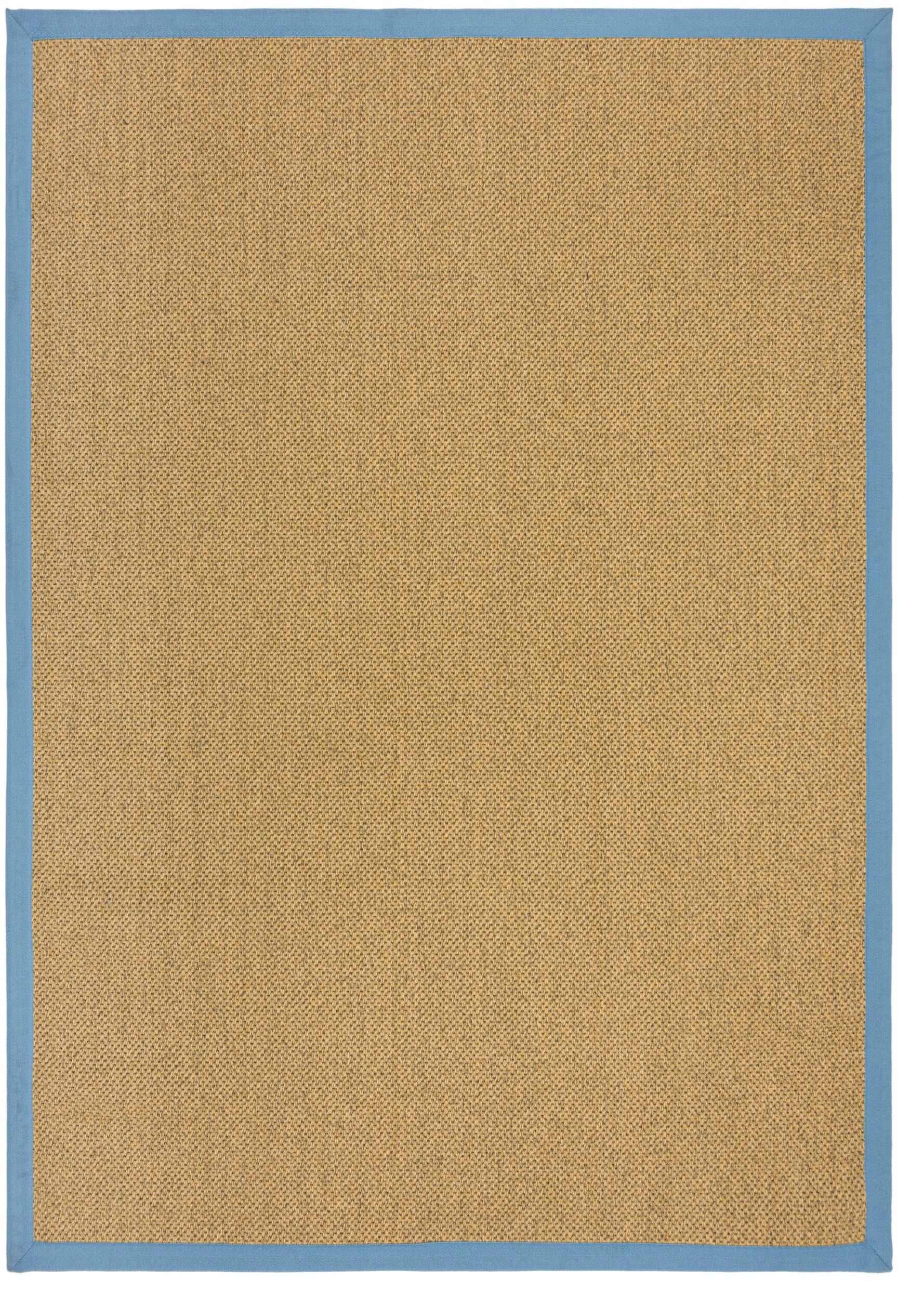 FLAIR RUGS Teppich »Sisal Look«, rechteckig, 6 mm Höhe, Sisal Look Border Indoor Outdoor Bodenläufer Teppich